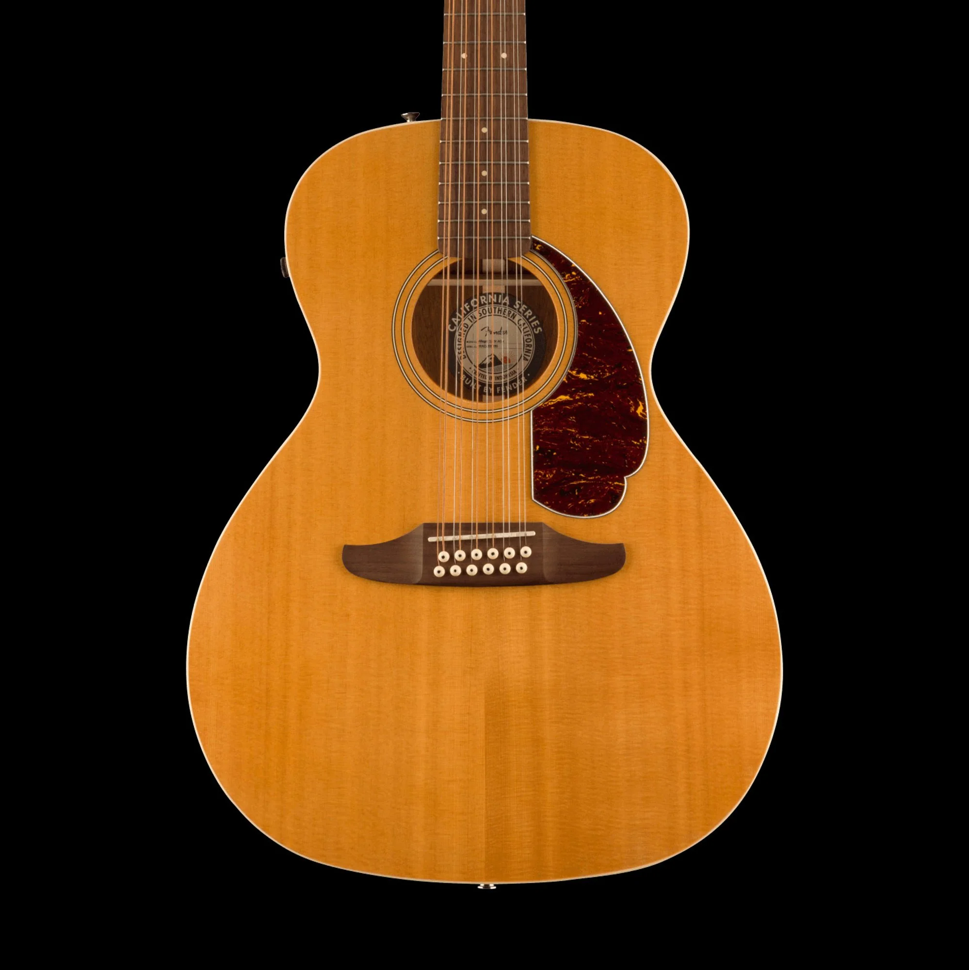 Fender Villager 12-String Walnut Fingerboard Tortoiseshell Pickguard Aged Natural
