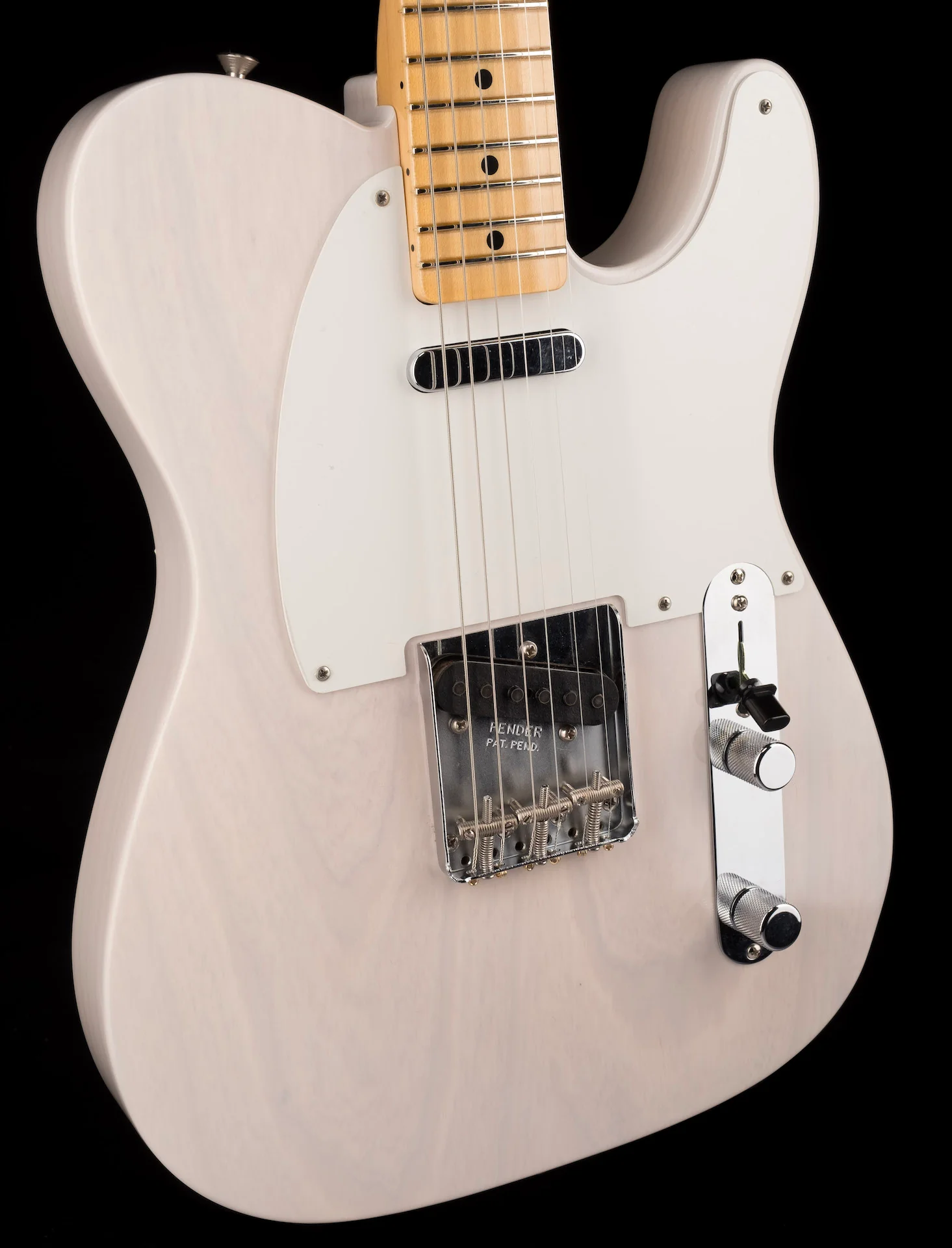 Fender Custom Shop Vintage Custom 1958 Top-Load Telecaster NOS Aged White Blonde ***B-Stock*** - Image 10