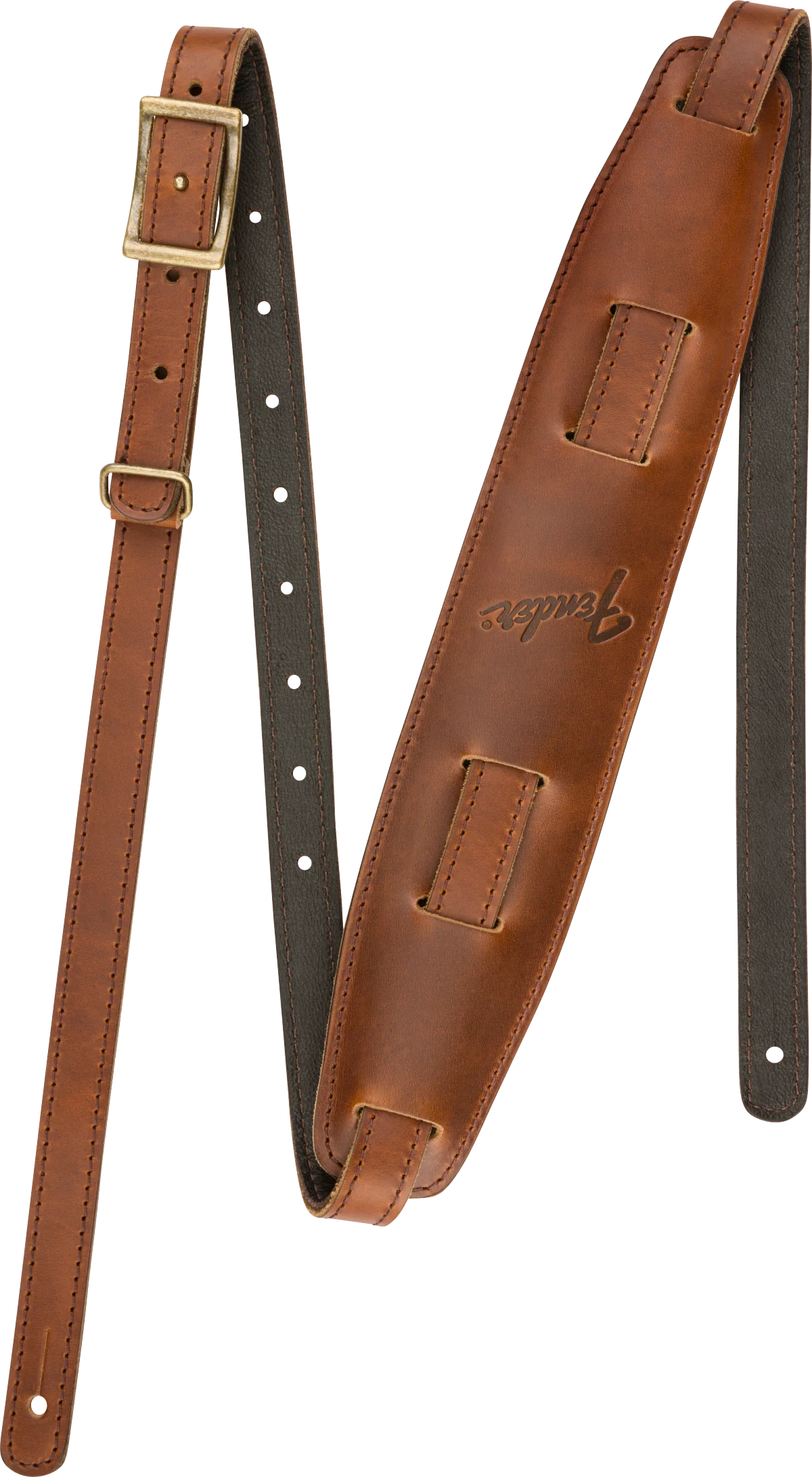 Fender Vintage Saddle Strap Long Cognac