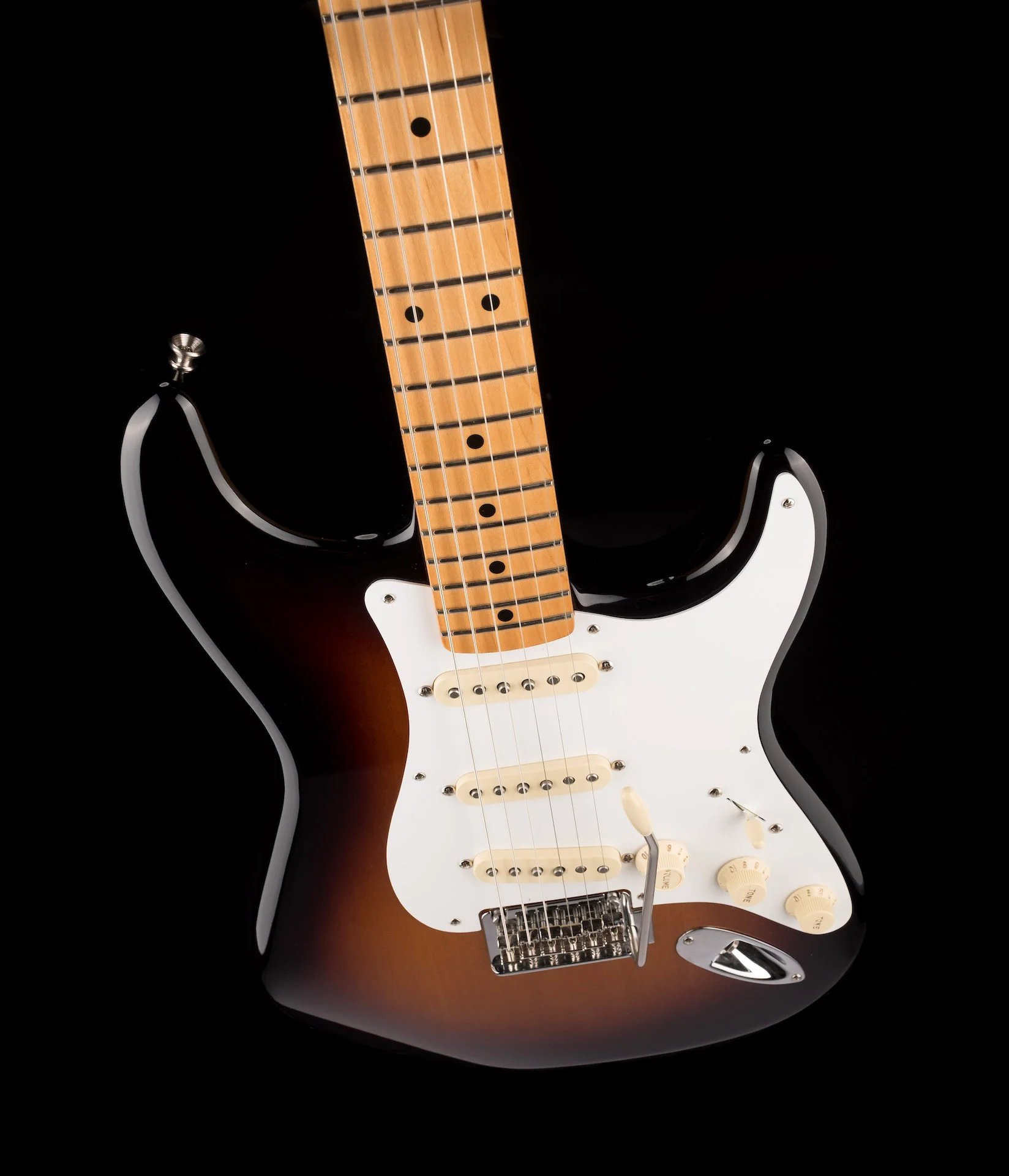 Used Fender Vintera 50's Modified Strat 2-Tone Sunburst With Gig Bag - Image 4