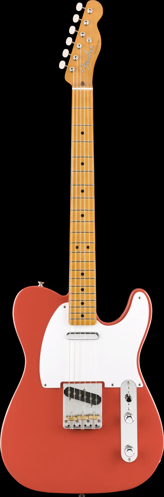 Fender Vintera '50s Telecaster Fiesta Red With Gig Bag - Image 2
