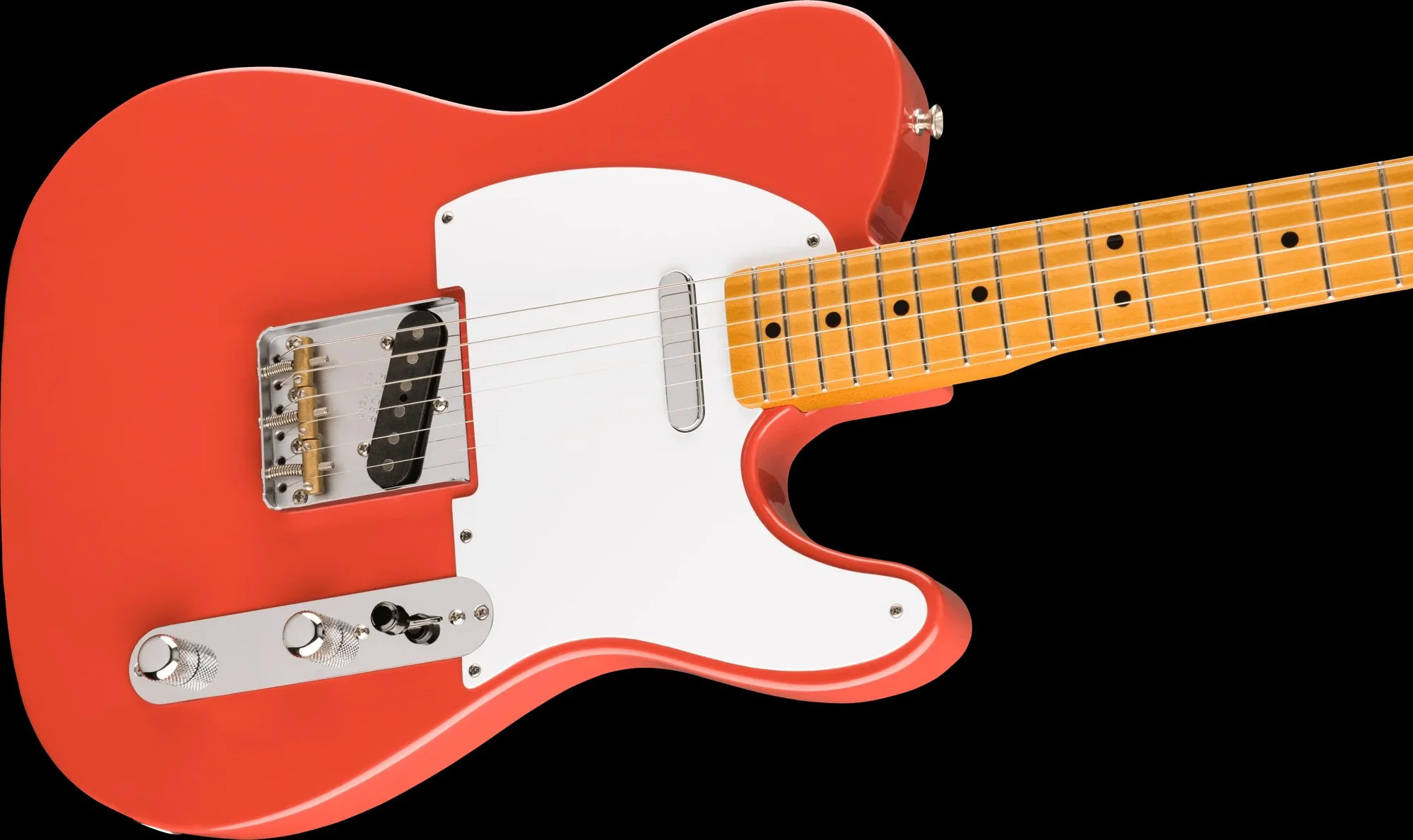 Fender Vintera '50s Telecaster Fiesta Red With Gig Bag - Image 4