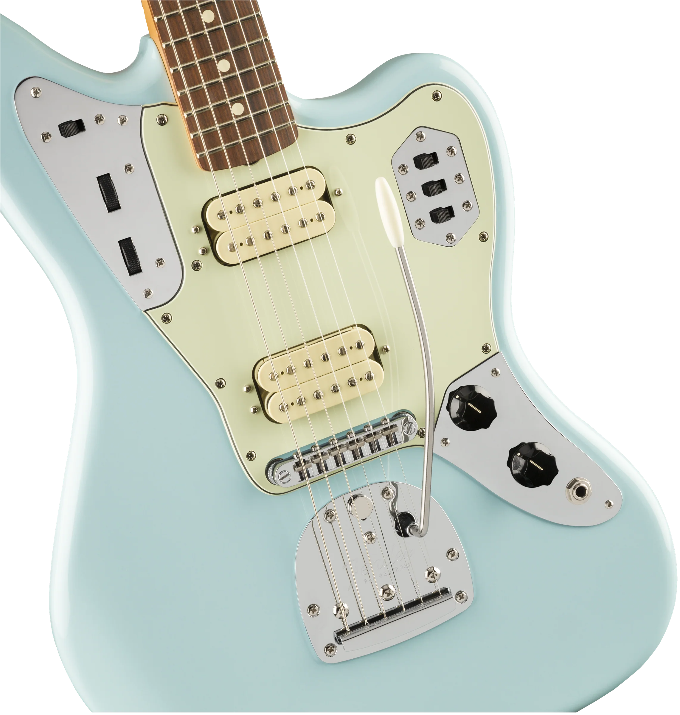 Fender Vintera '60s Jaguar Modified HH Sonic Blue With Gig Bag - Image 3