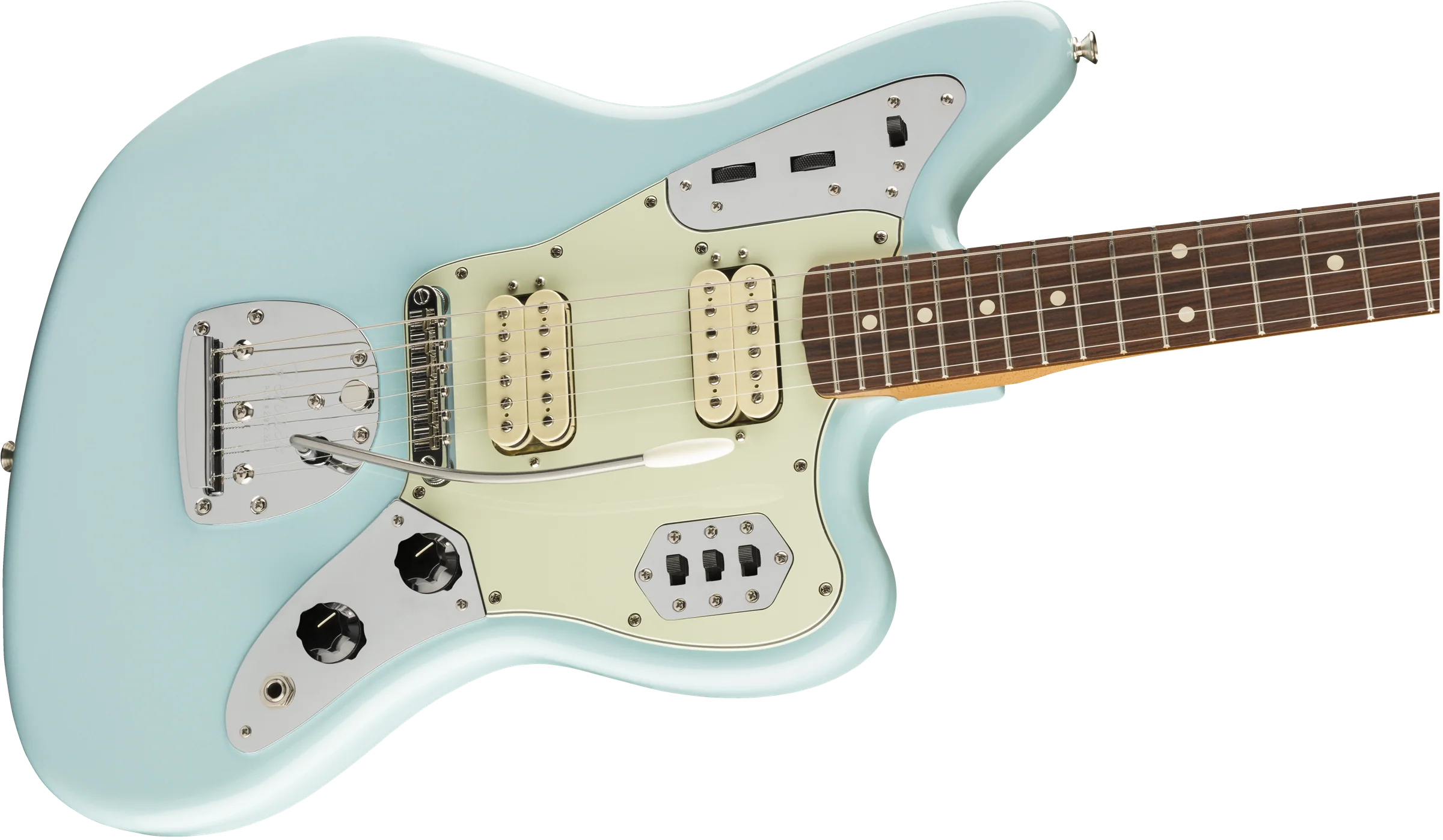 Fender Vintera '60s Jaguar Modified HH Sonic Blue With Gig Bag - Image 4
