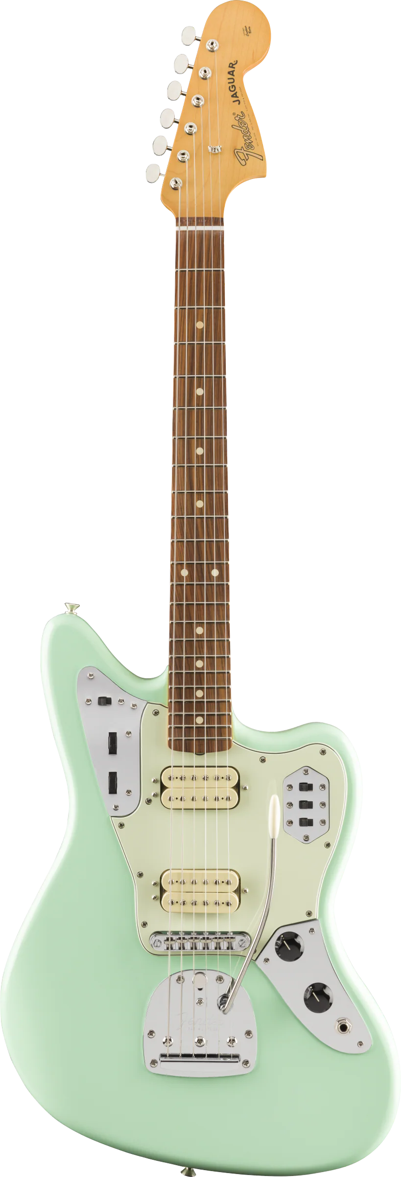 Fender Vintera '60s Jaguar Modified HH Surf Green With Gig Bag - Image 2