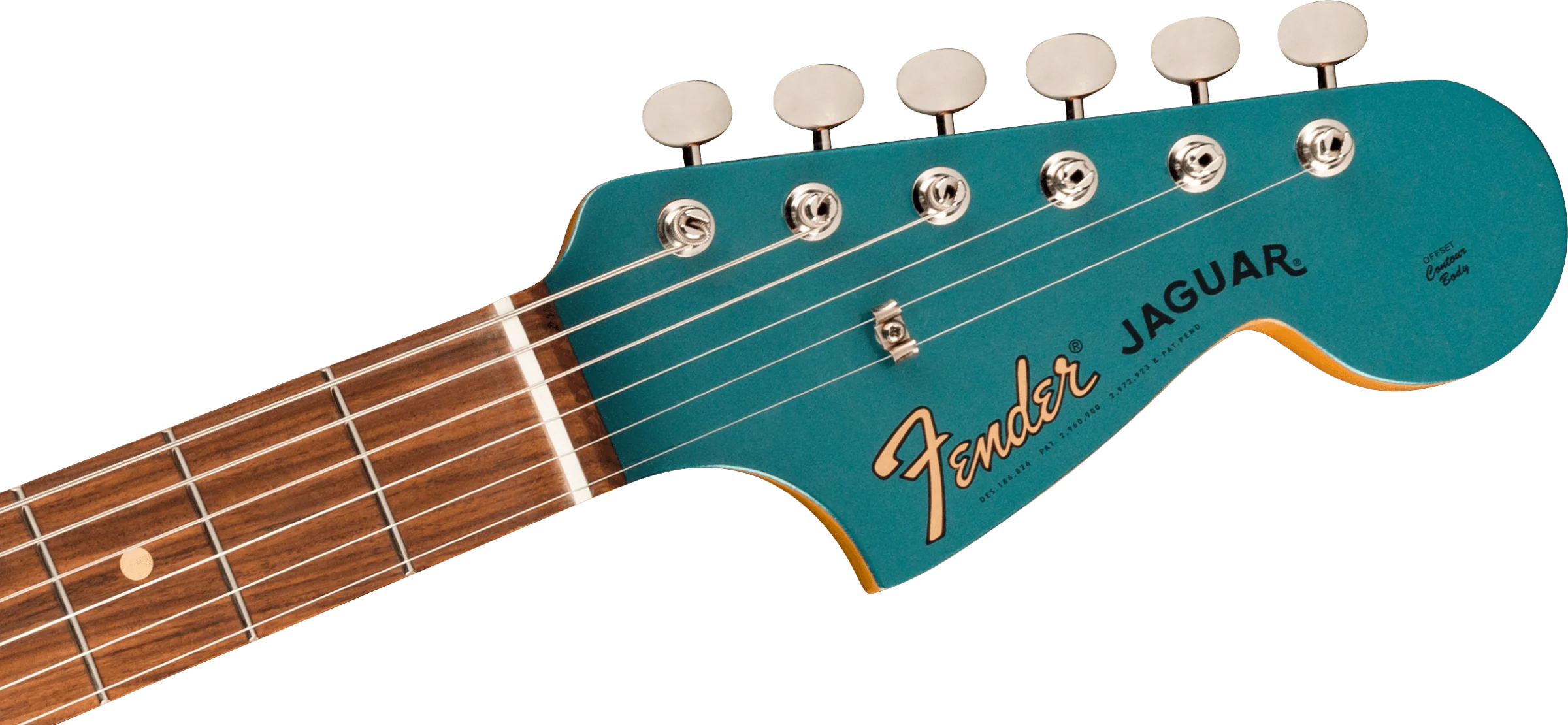 Fender Vintera '60s Jaguar Ocean Turquoise With Gig Bag - Image 5