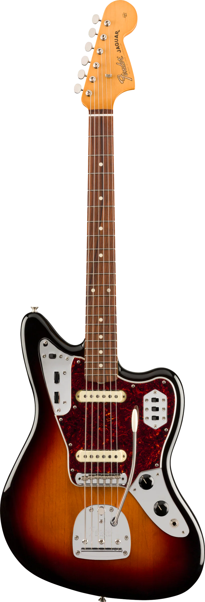 Fender Vintera '60s Jaguar 3-Color Sunburst With Gig Bag - Image 2