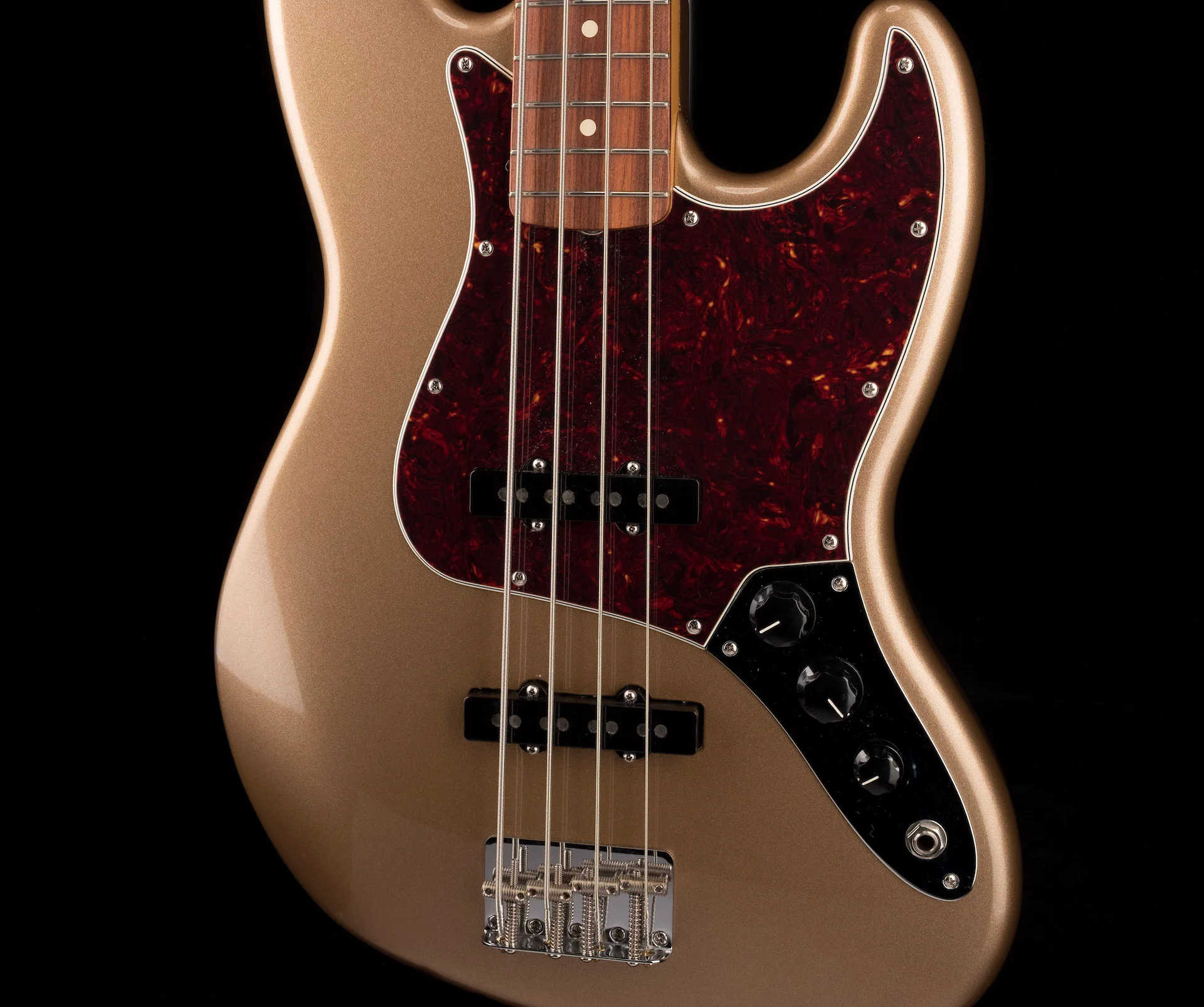 Fender Vintera '60s Jazz Bass Firemist Gold With Gig Bag ***B-STOCK*** - Image 6