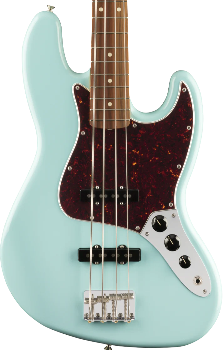 Fender Vintera '60s Jazz Bass Daphne Blue With Gig Bag
