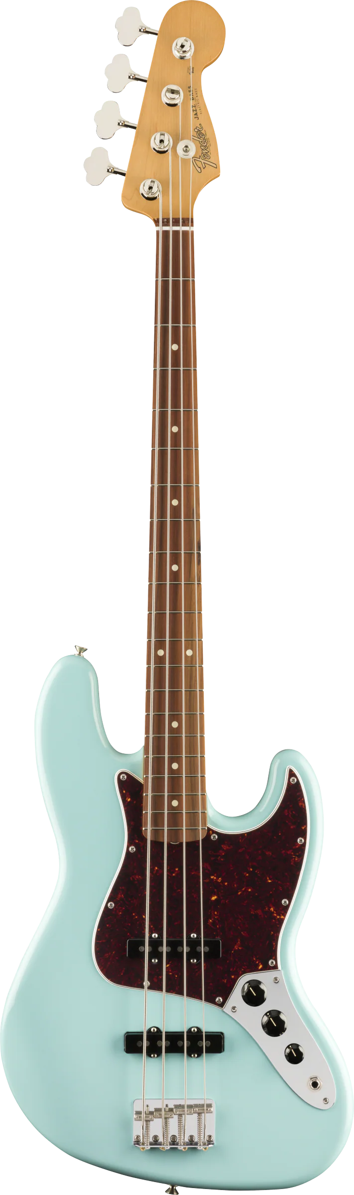Fender Vintera '60s Jazz Bass Daphne Blue With Gig Bag - Image 2
