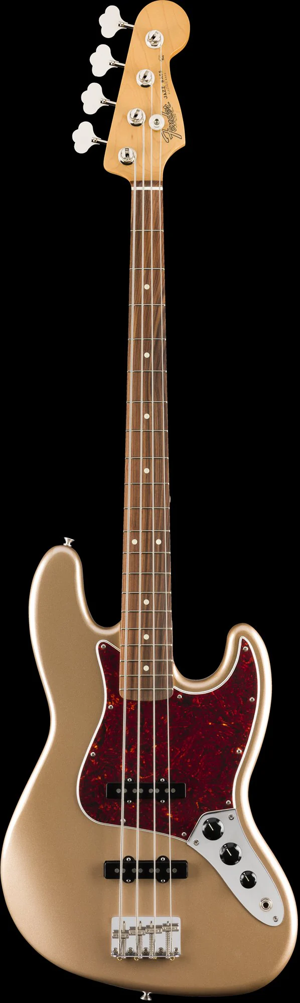 Fender Vintera '60s Jazz Bass Firemist Gold With Gig Bag - Image 2