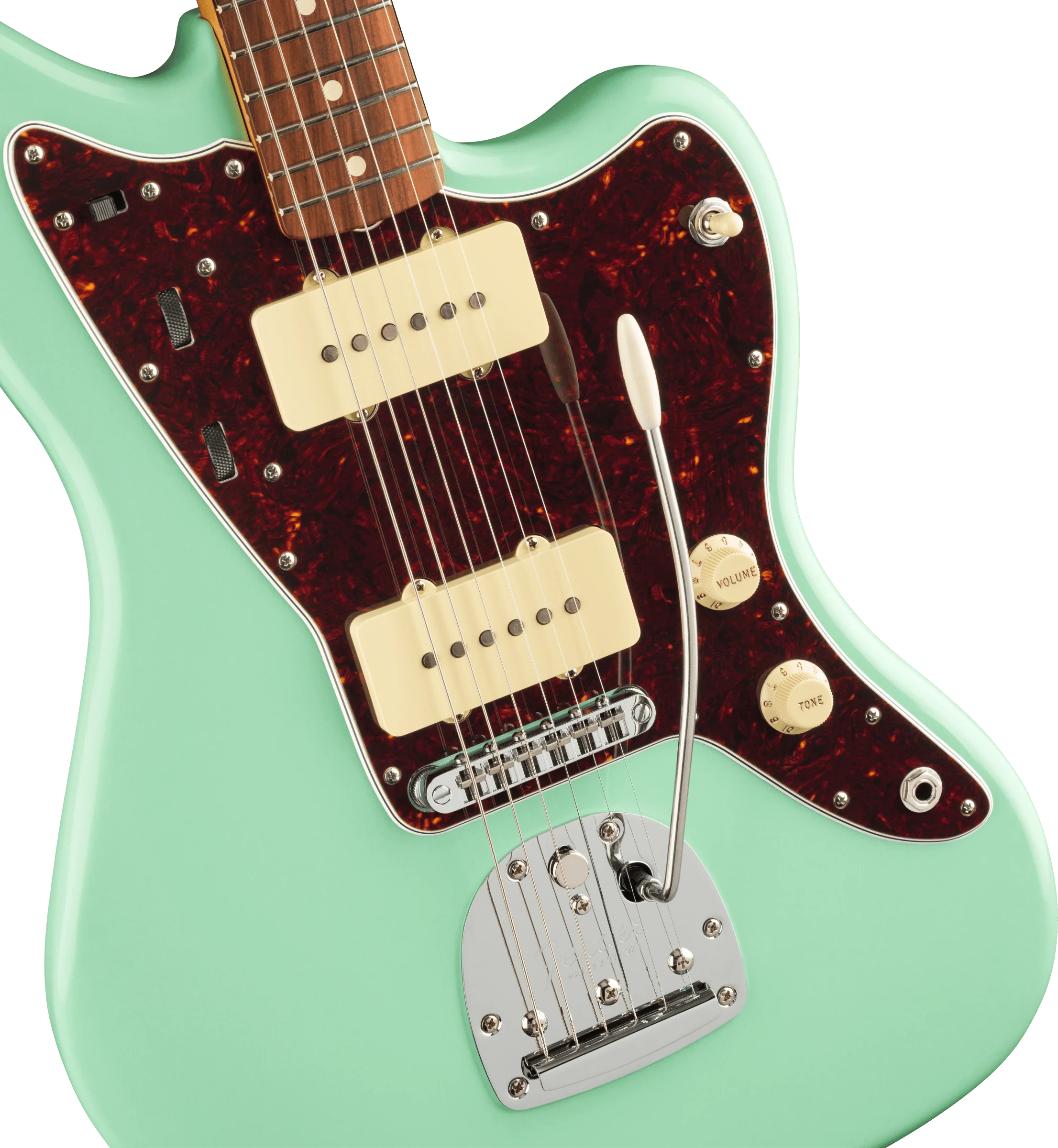 Fender Vintera '60s Jazzmaster Modified Surf Green With Gig Bag - Image 3