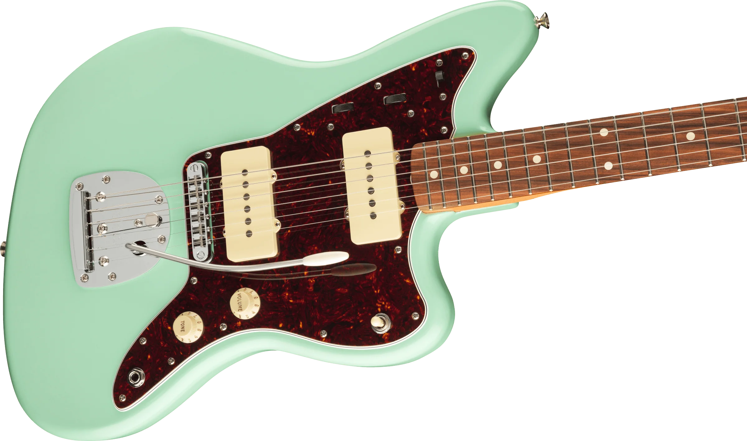 Fender Vintera '60s Jazzmaster Modified Surf Green With Gig Bag - Image 4