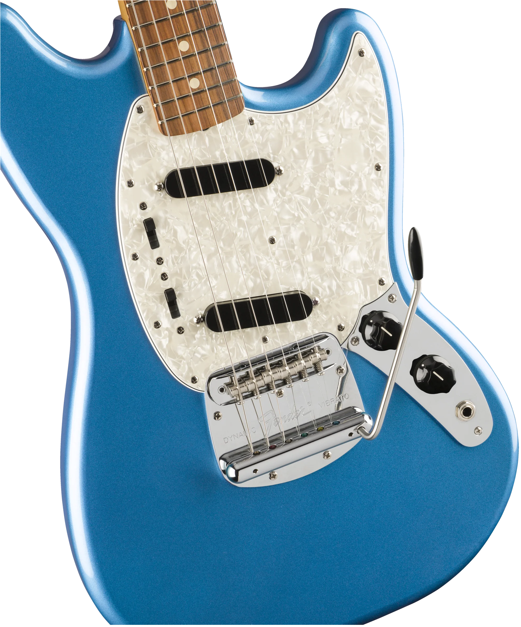 Fender Vintera '60s Mustang Lake Placid Blue With Gig Bag - Image 3