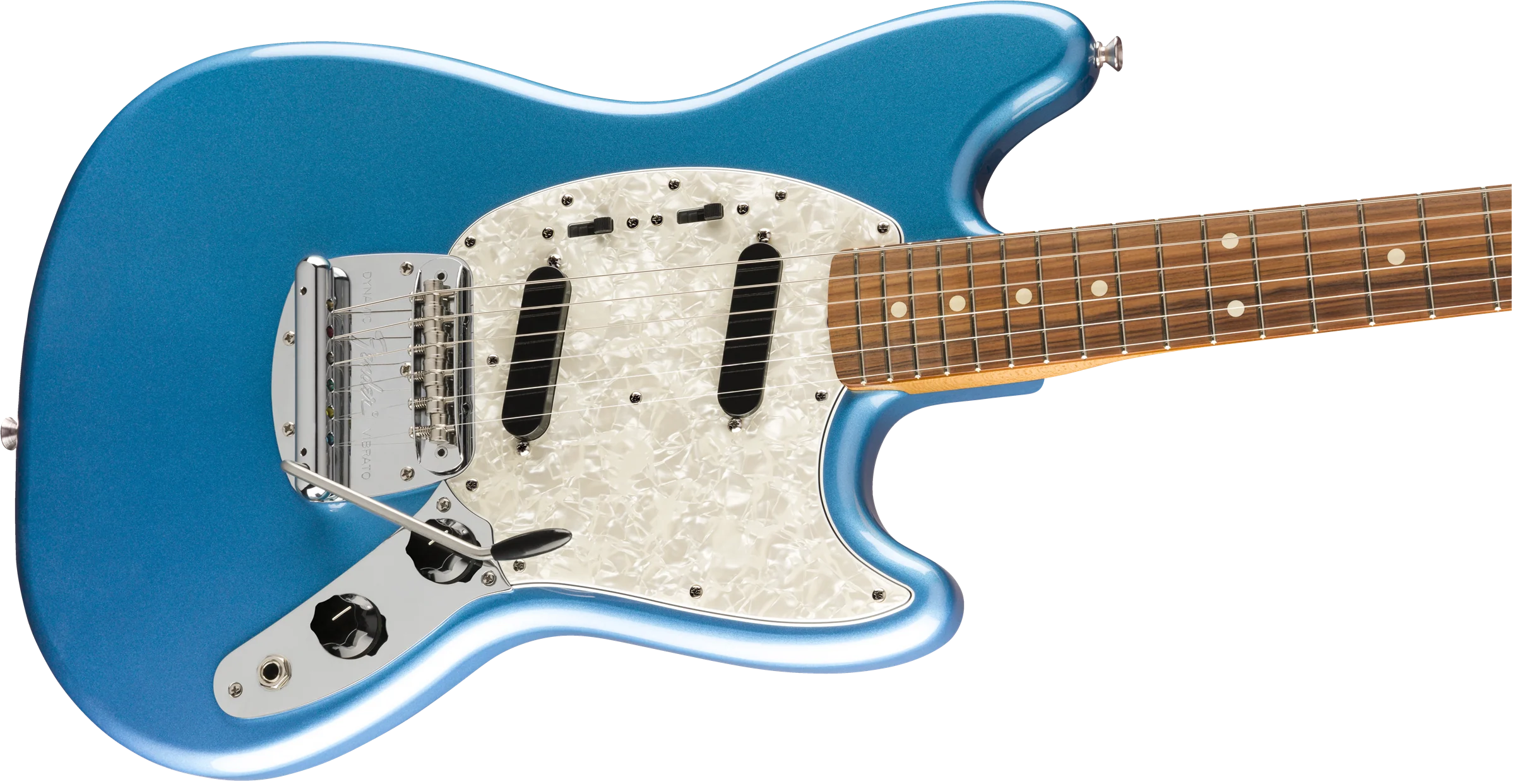 Fender Vintera '60s Mustang Lake Placid Blue With Gig Bag - Image 4
