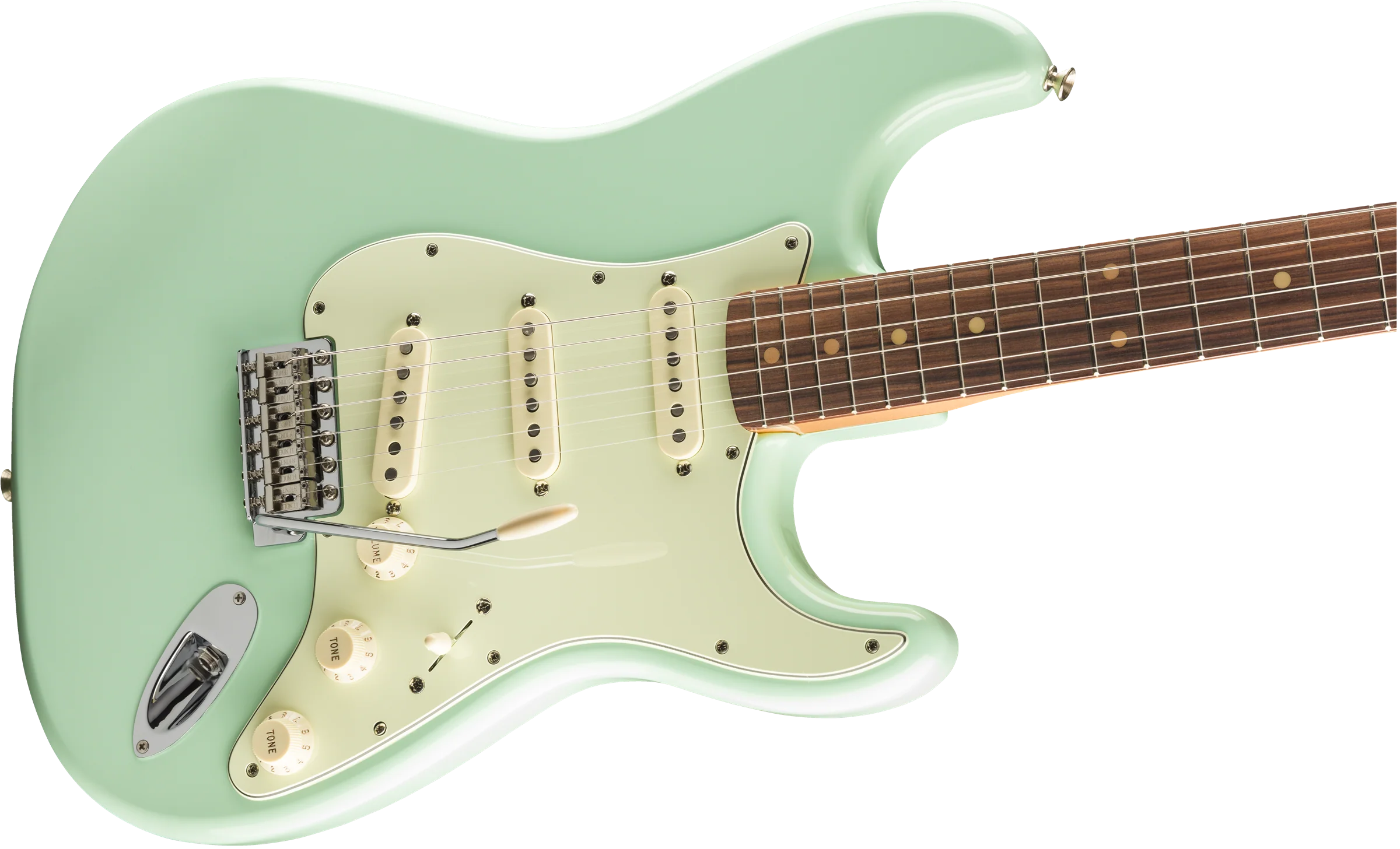 Fender Vintera '60s Stratocaster Surf Green With Gig Bag - Image 4