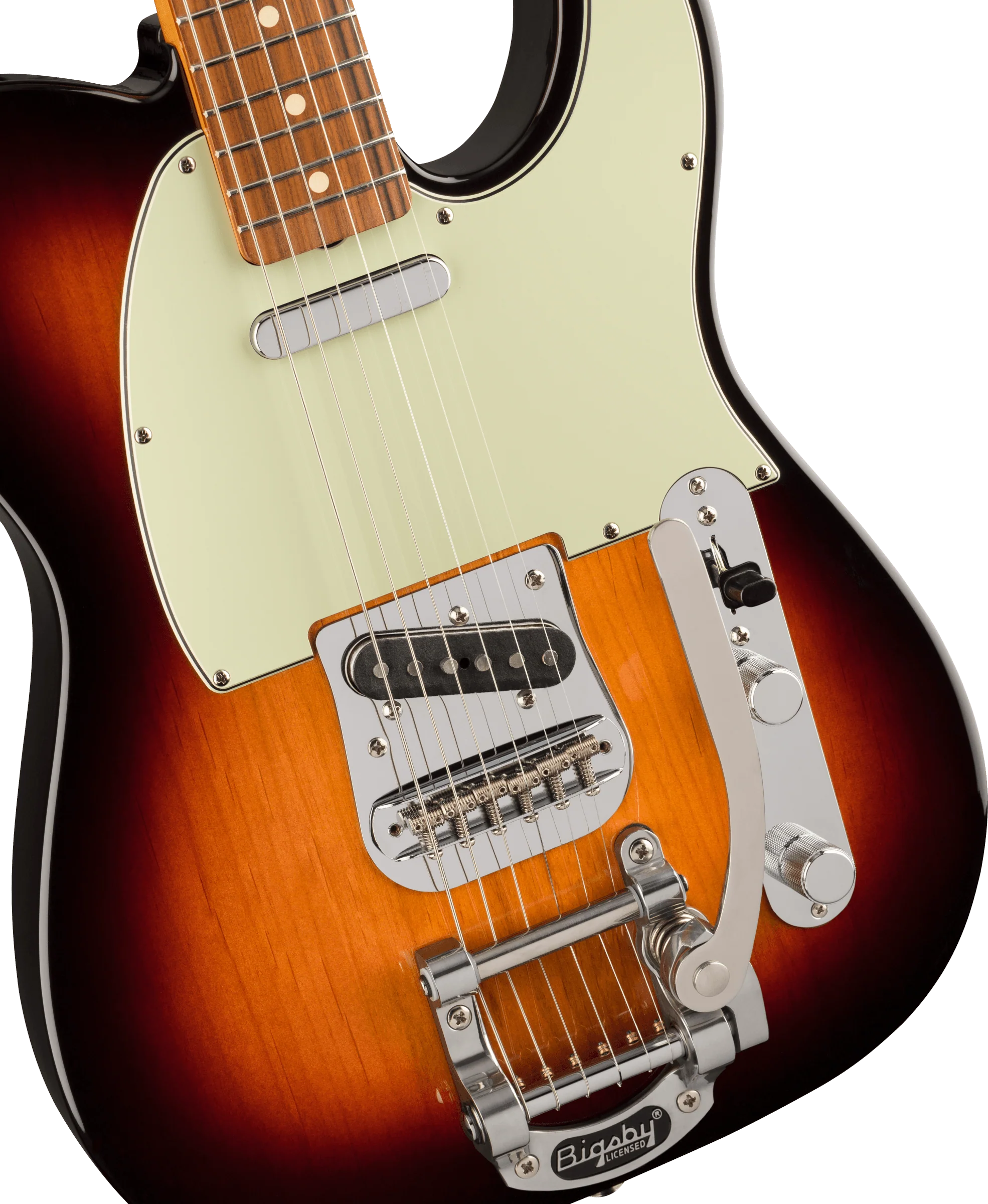 Fender Vintera '60s Telecaster Bigsby 3-Color Sunburst With Gig Bag - Image 3