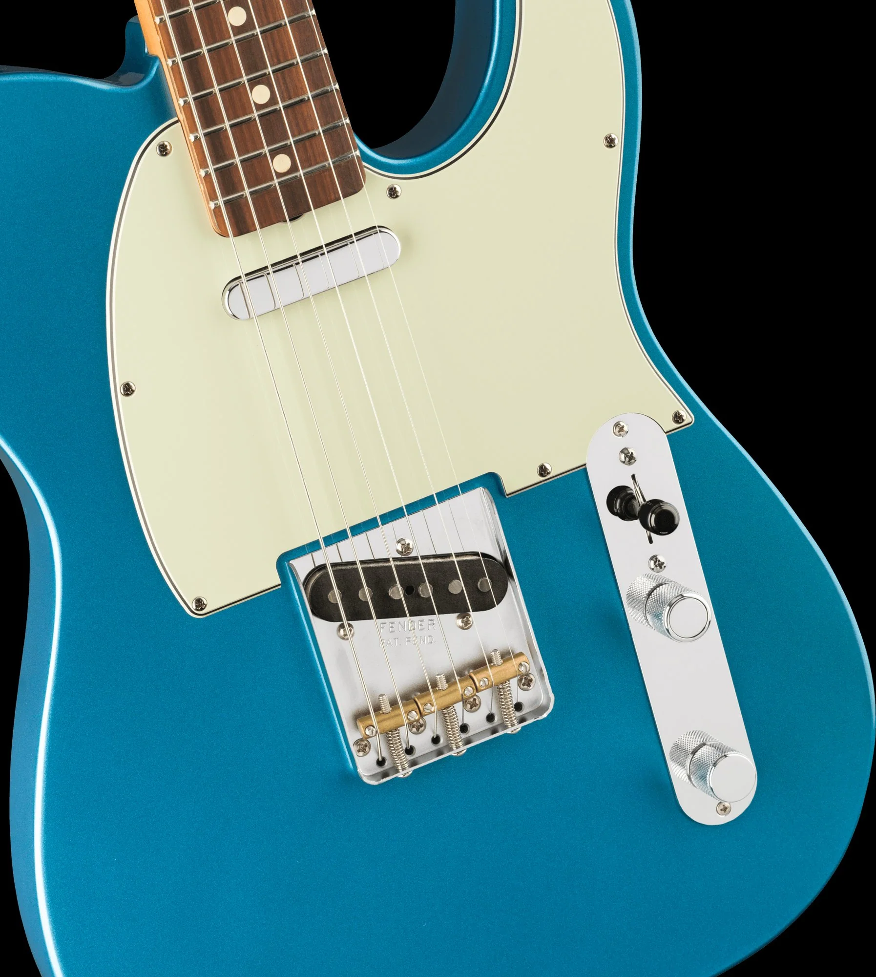 Fender Vintera '60s Telecaster Modified Lake Placid Blue With Gig Bag - Image 3