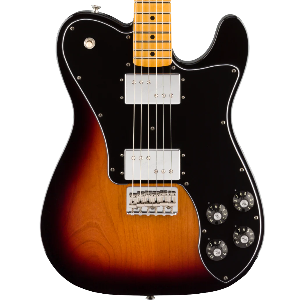 Fender Vintera '70s Telecaster Deluxe 3-Color Sunburst With Gig Bag