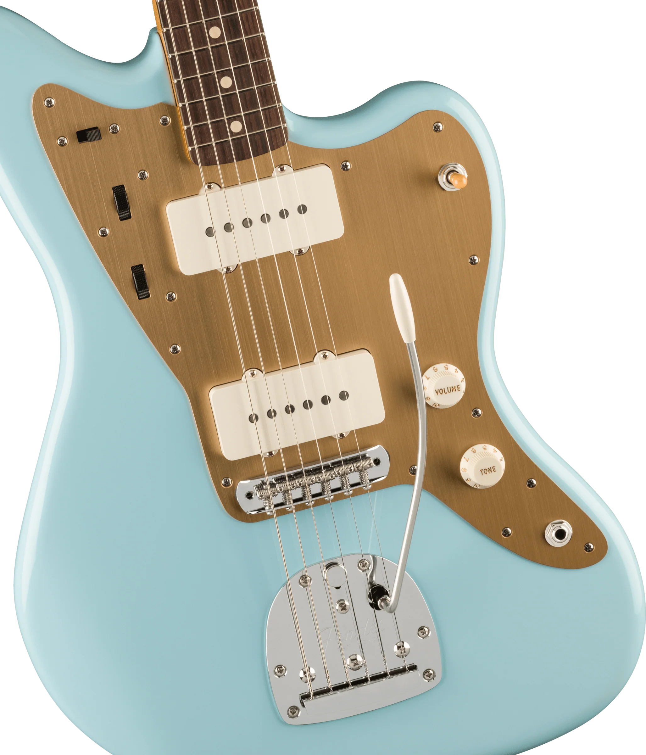 Fender Vintera II 50s Jazzmaster Rosewood Fingerboard Sonic Blue With Gig Bag - Image 3