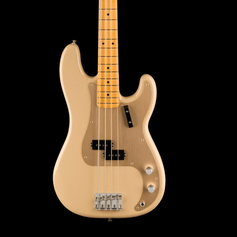 Fender Vintera II 50s Precision Bass Maple Fingerboard Desert Sand With Gig Bag