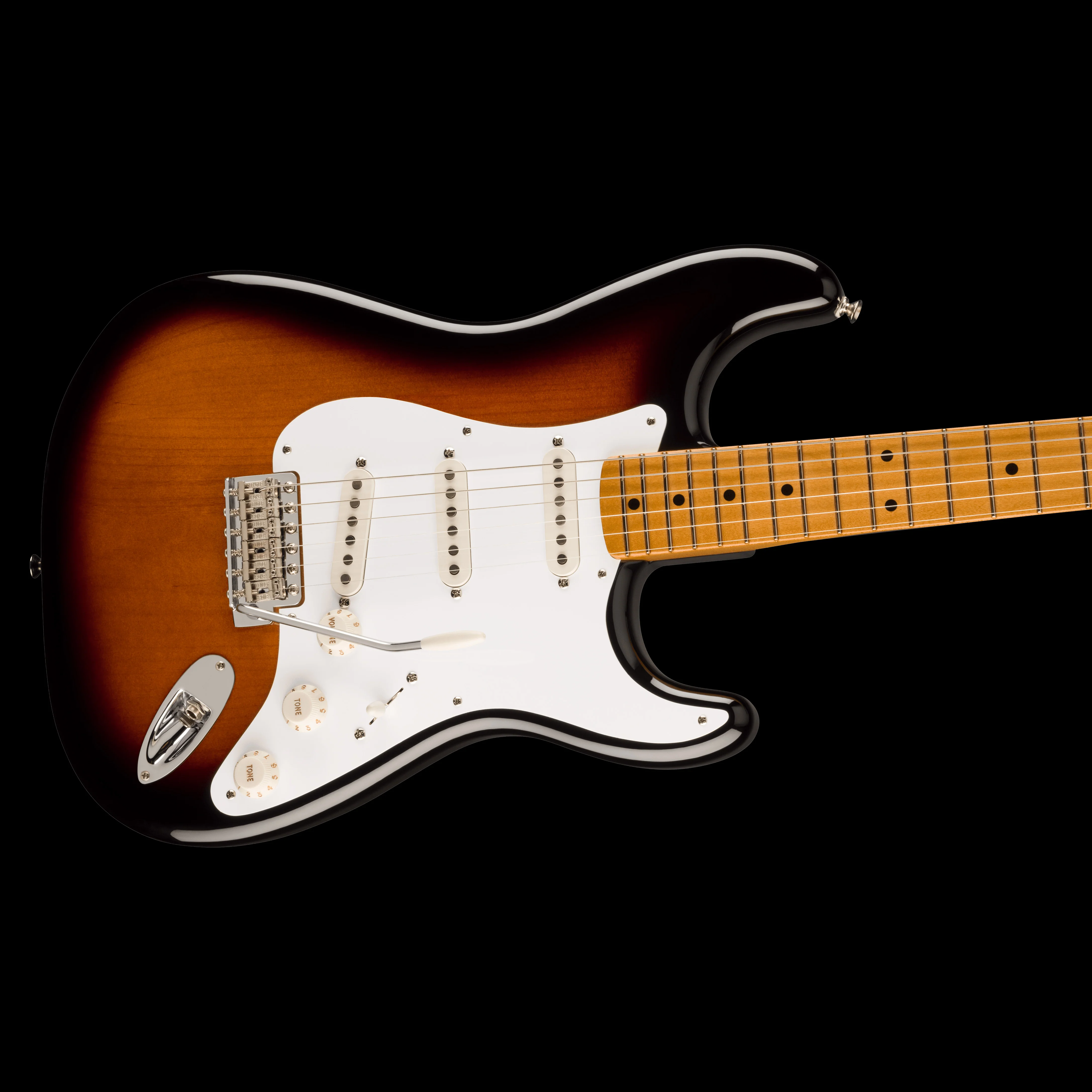Fender Vintera II '50s Stratocaster Maple Fingerboard 2-Color Sunburst With Bag - Image 4