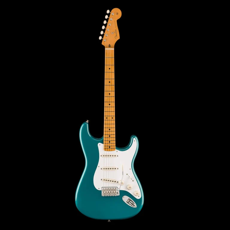 Fender Vintera II 50s Stratocaster Maple Fingerboard Ocean Turquoise With Bag - Image 2