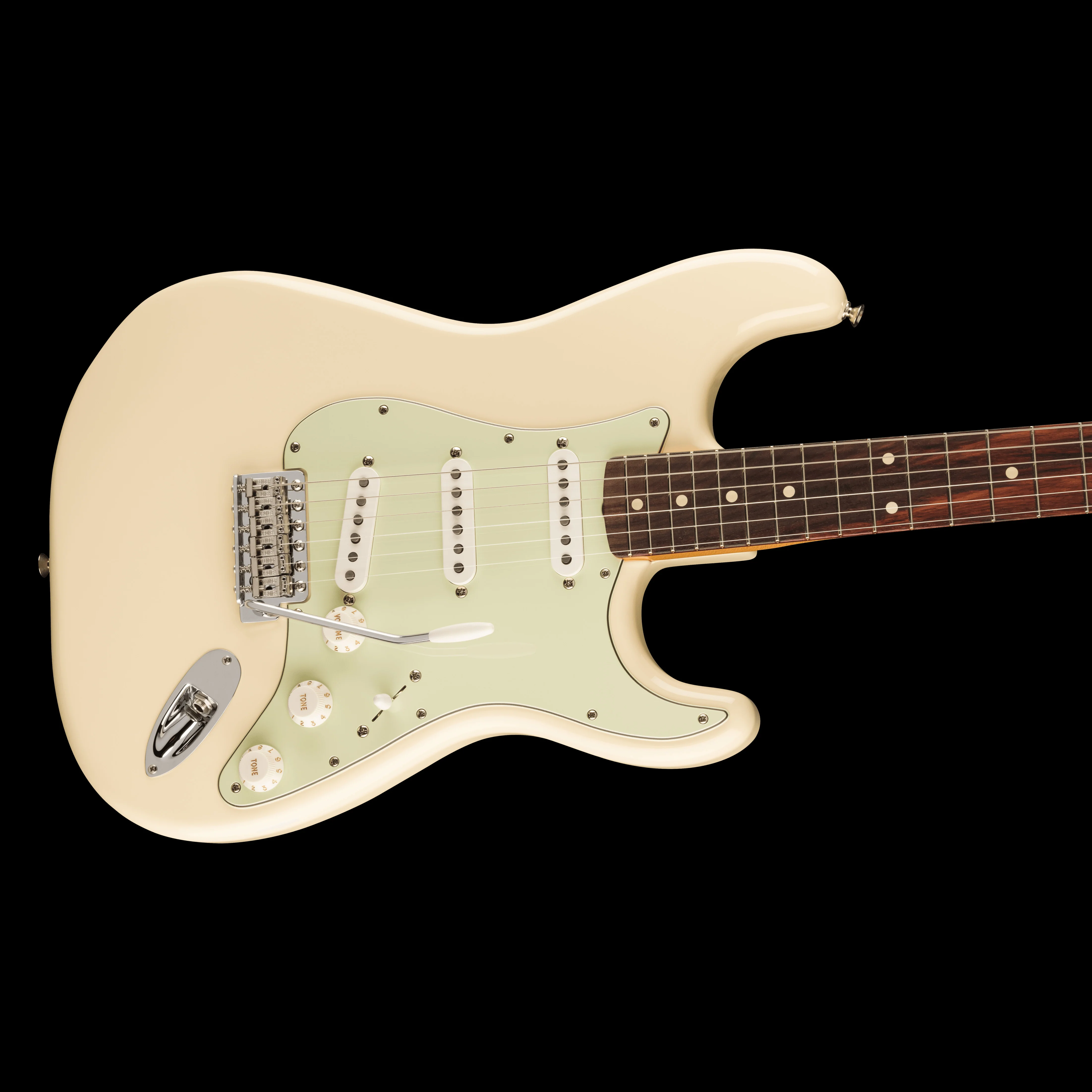 Fender Vintera II 60s Stratocaster Rosewood Fingerboard Olympic White With Bag - Image 4