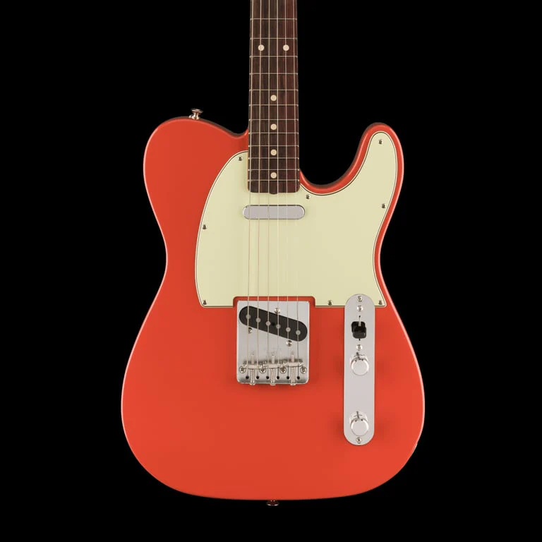 Fender Vintera II 60s Telecaster Rosewood Fingerboard Fiesta Red With Gig Bag