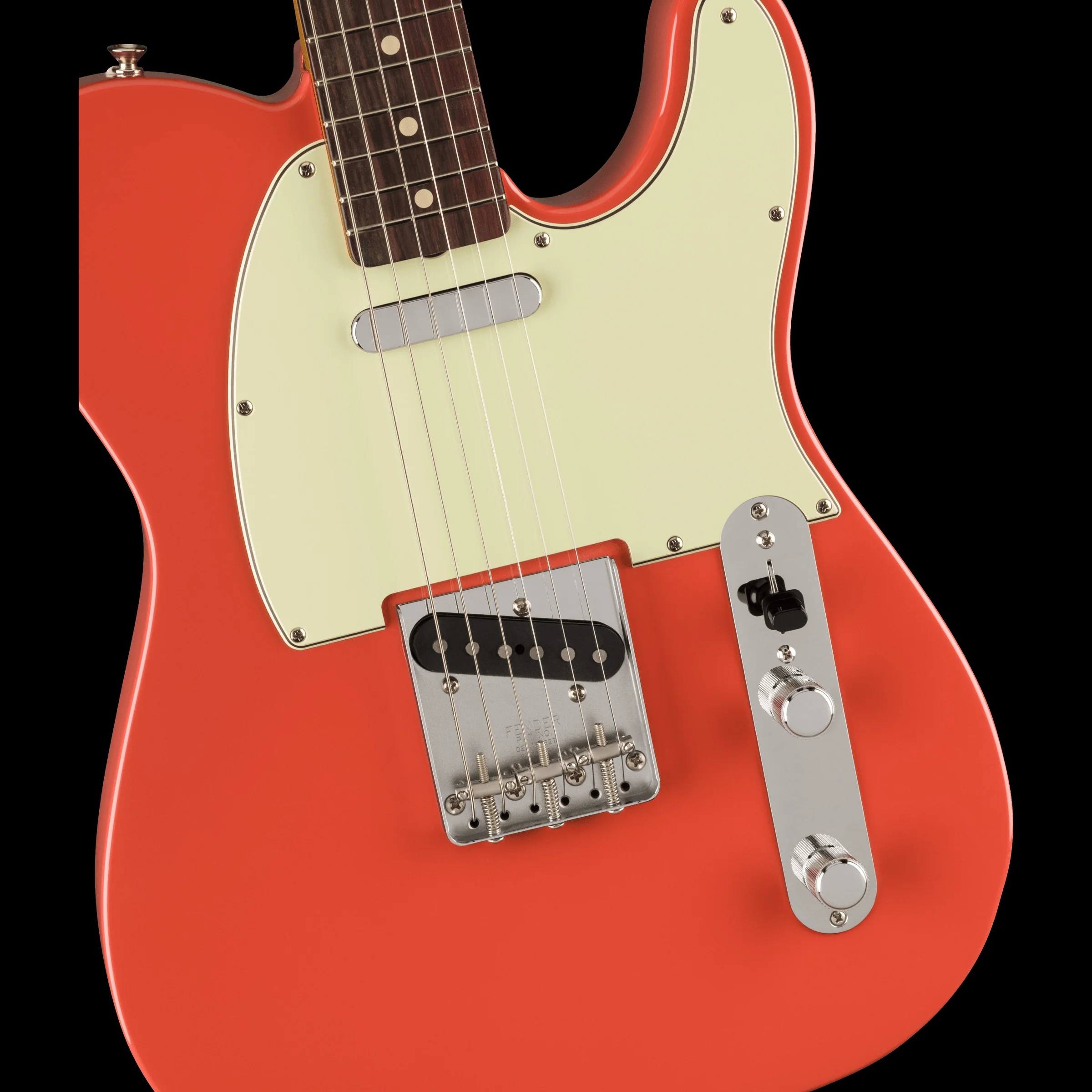 Fender Vintera II 60s Telecaster Rosewood Fingerboard Fiesta Red With Gig Bag - Image 3