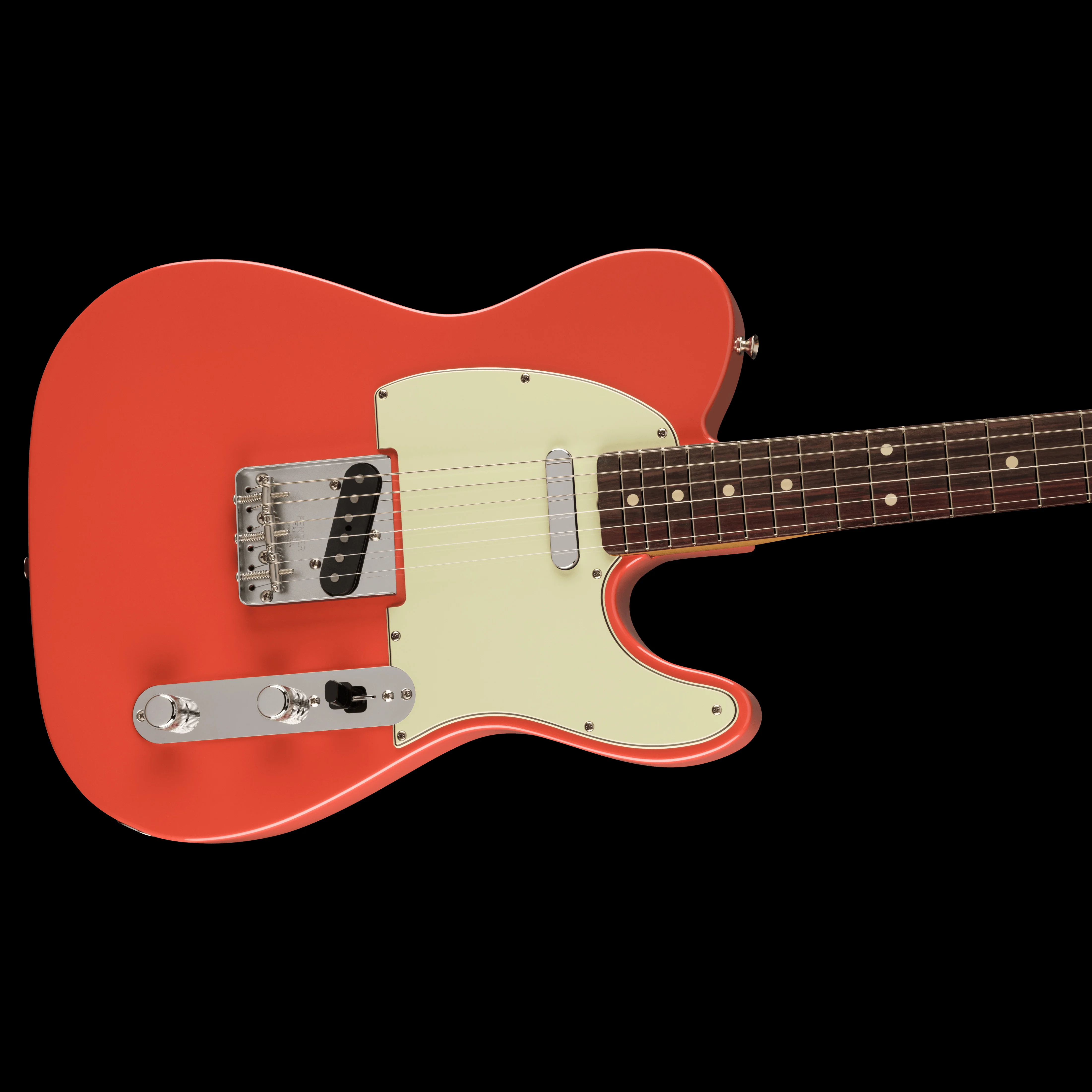Fender Vintera II 60s Telecaster Rosewood Fingerboard Fiesta Red With Gig Bag - Image 5