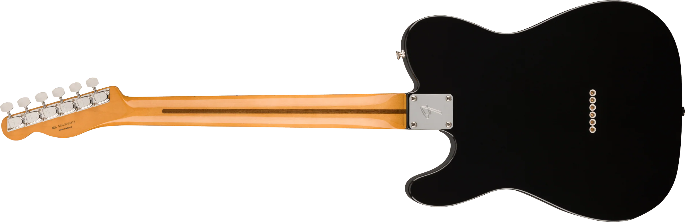 Fender Vintera II '60s Telecaster Thinline Maple Fingerboard Black With Gig Bag - Image 5