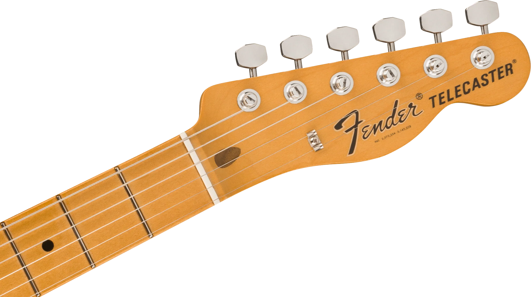 Fender Vintera II '60s Telecaster Thinline Maple Fingerboard Black With Gig Bag - Image 6