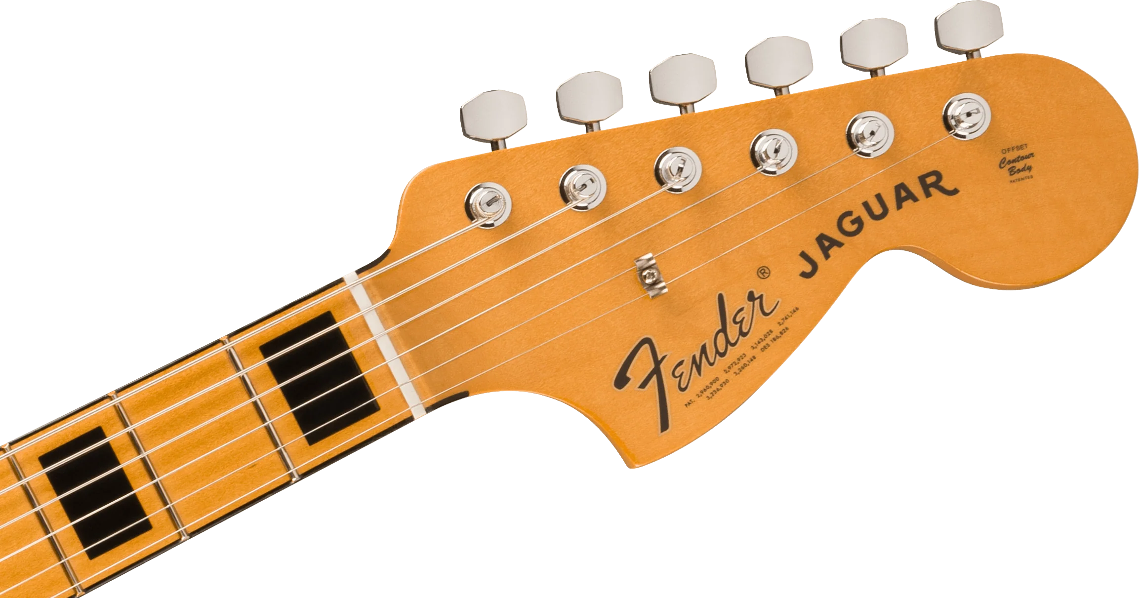 Fender Vintera II 70s Jaguar Maple Fingerboard Black With Gig Bag - Image 6