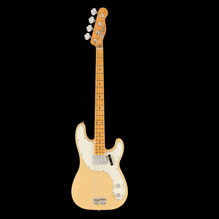 Fender Vintera II 70s Telecaster Bass Vintage White With Gig Bag Demo - Image 2
