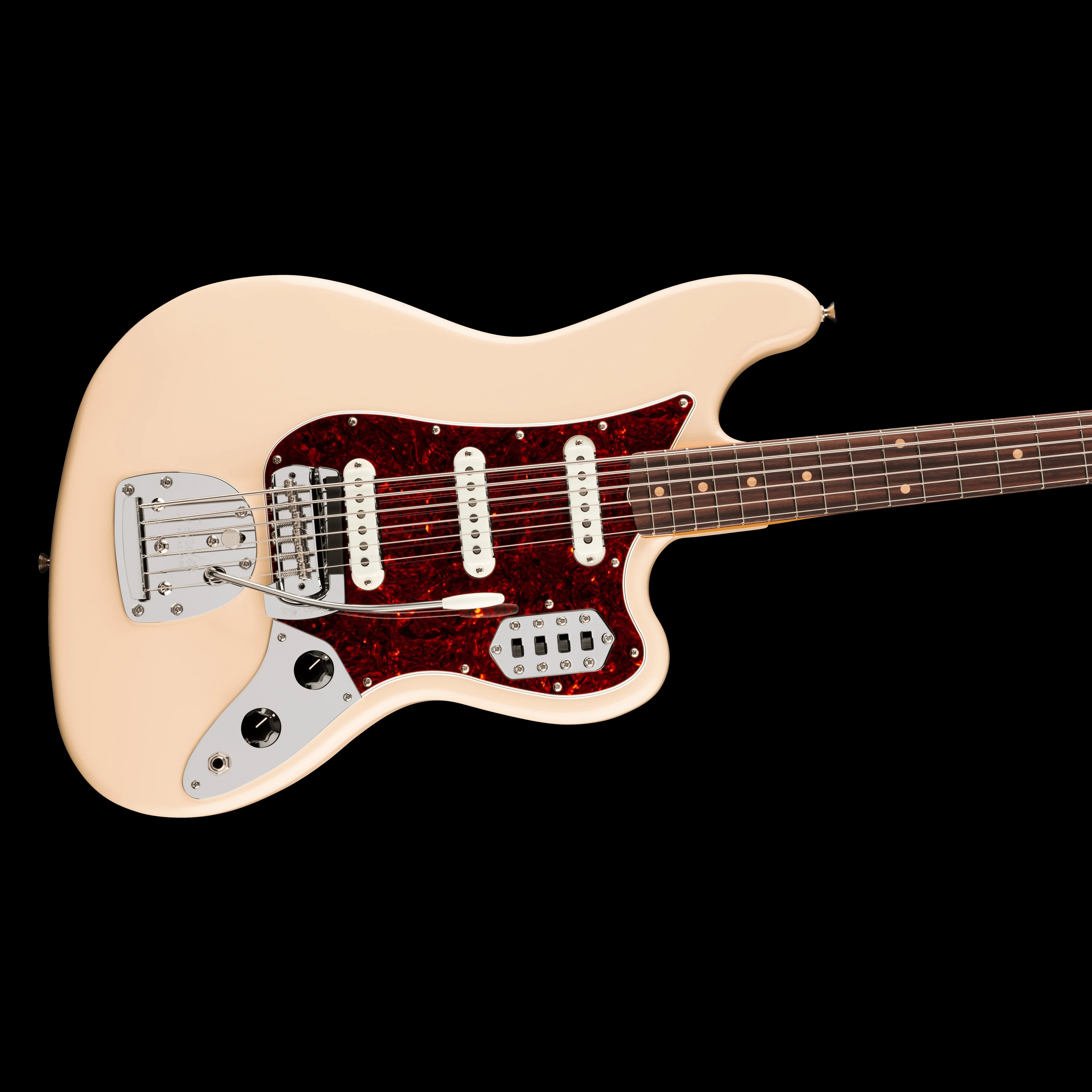 Fender Vintera III Early '60s Bass VI Olympic White with Gig Bag - Image 3