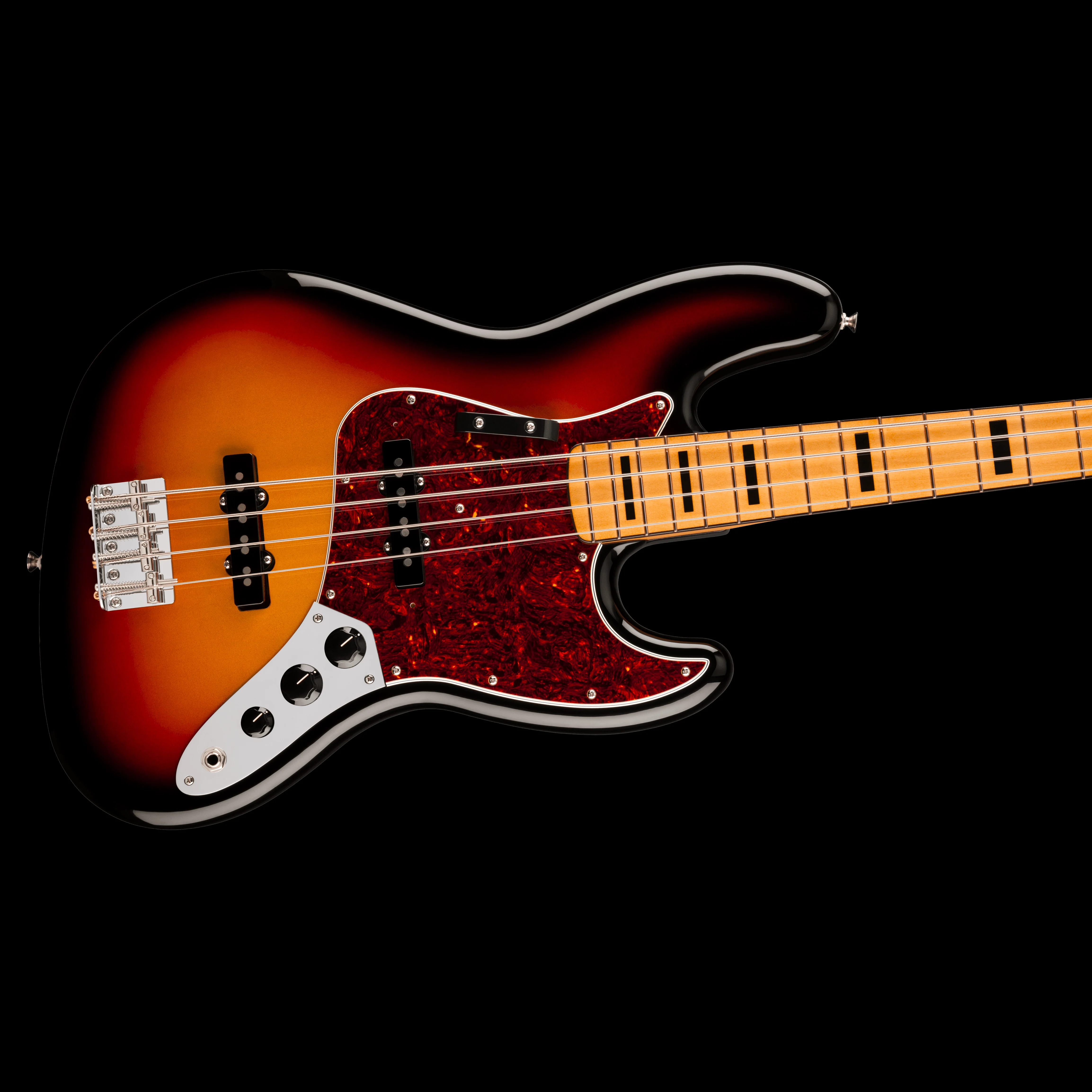 Fender Vintera III Early '70s Jazz Bass 3-Color Sunburst with Gig Bag - Image 4