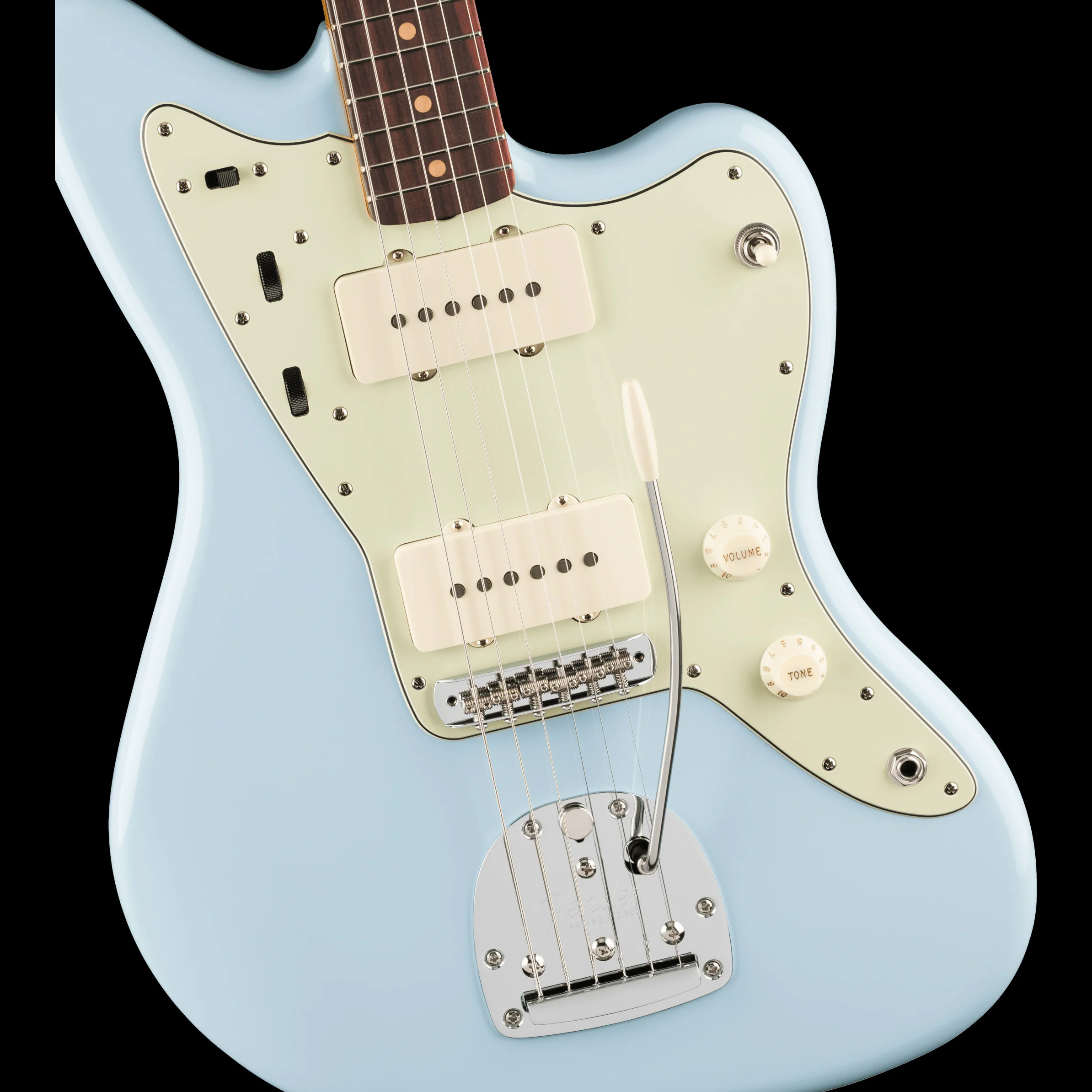 Fender Vintera III Mid '60s Jazzmaster Sonic Blue w Gig Bag  SN MX26030937 -DEMO - Image 3