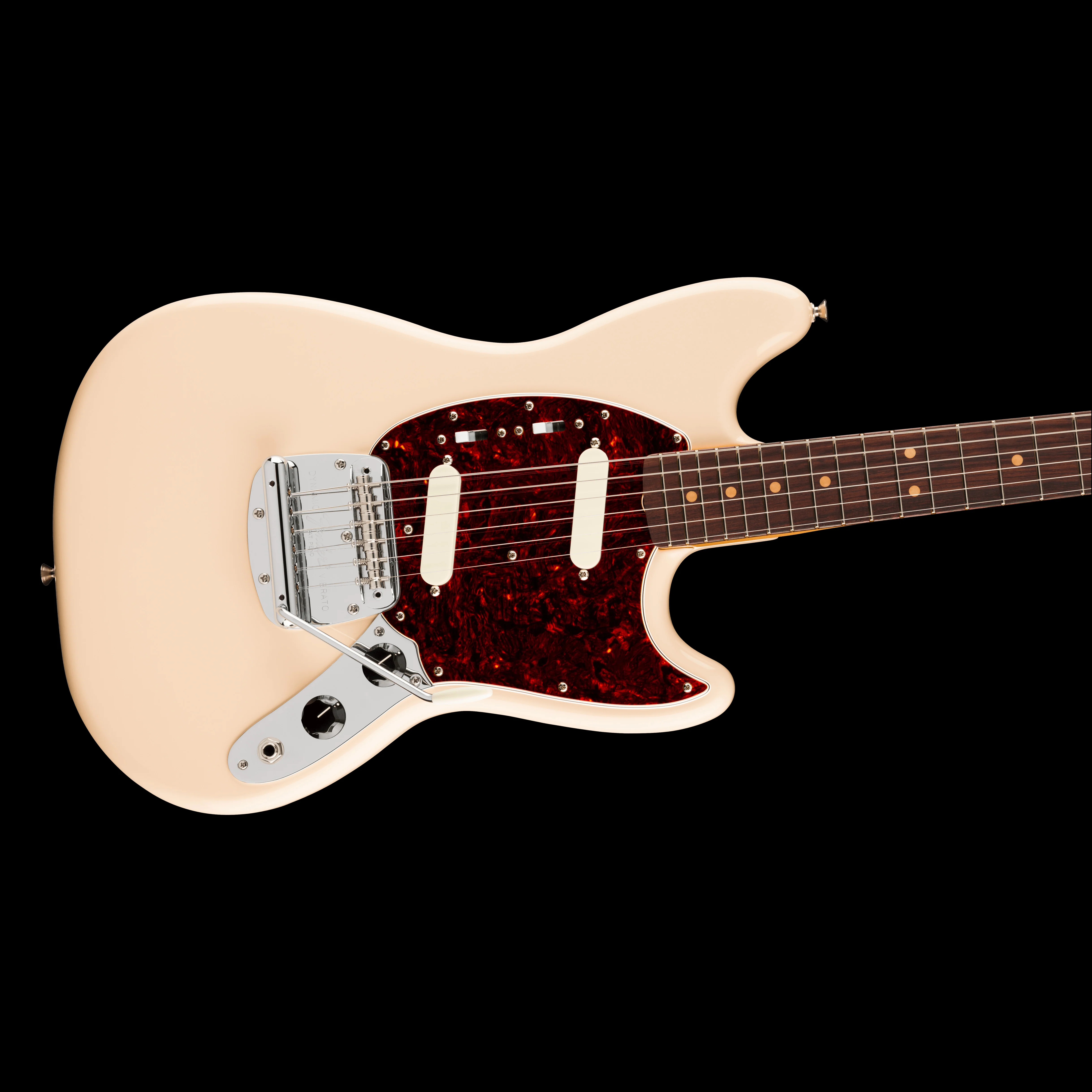 Fender Vintera III Mid '60s Mustang Olympic White with Gig Bag - Image 4