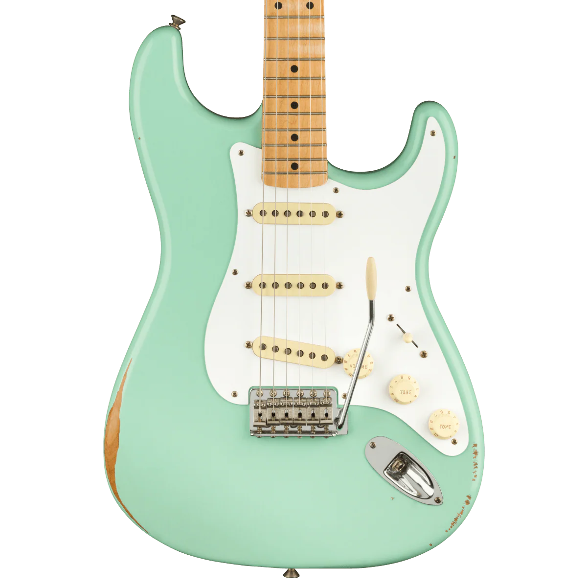 Fender Vintera Road Worn '50s Stratocaster Surf Green With Gig Bag