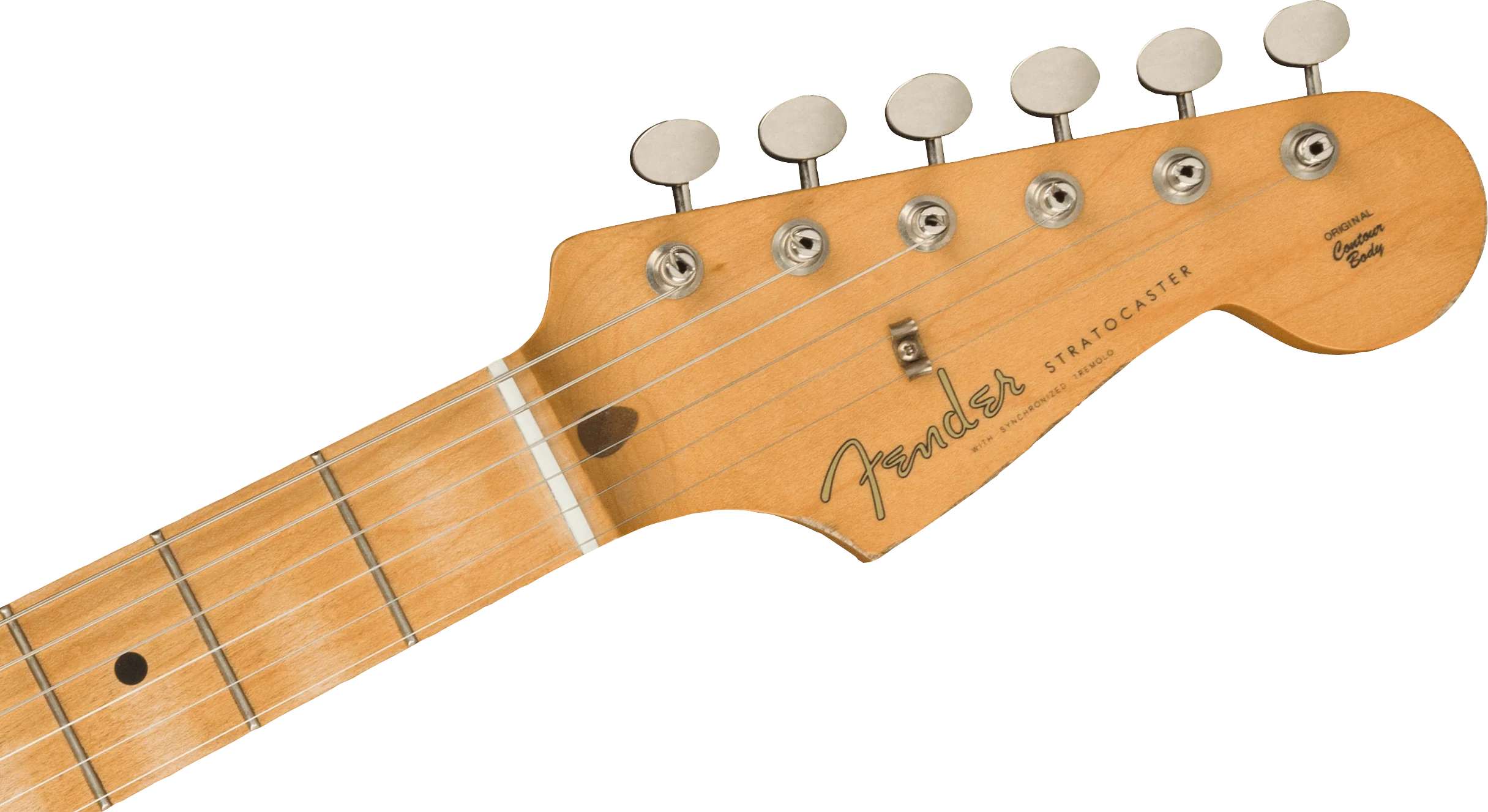 Fender Vintera Road Worn '50s Stratocaster Surf Green With Gig Bag - Image 6