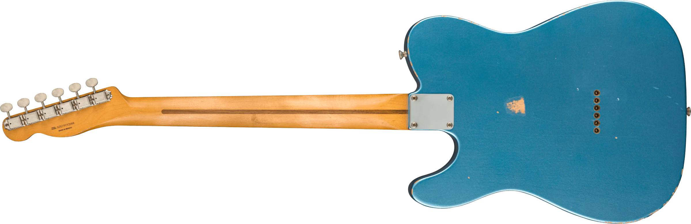 Fender Vintera Road Worn '50s Telecaster Lake Placid Blue With Gig Bag - Image 5