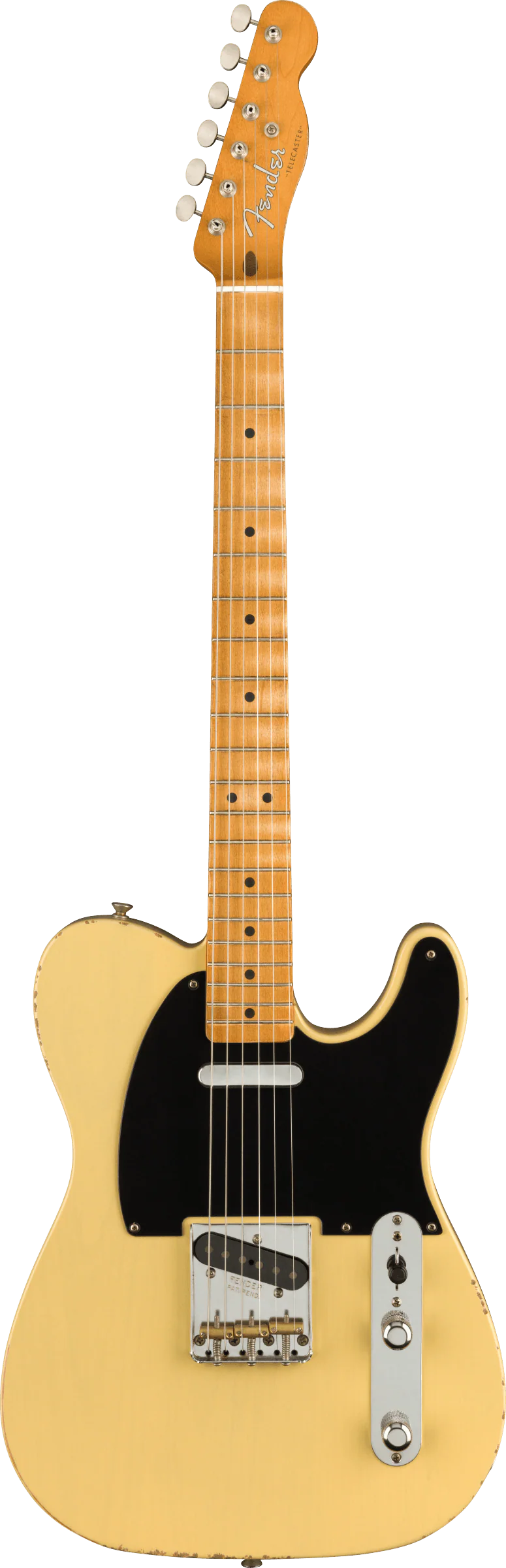 Fender Vintera Road Worn '50s Telecaster Vintage Blonde With Gig Bag - Image 2