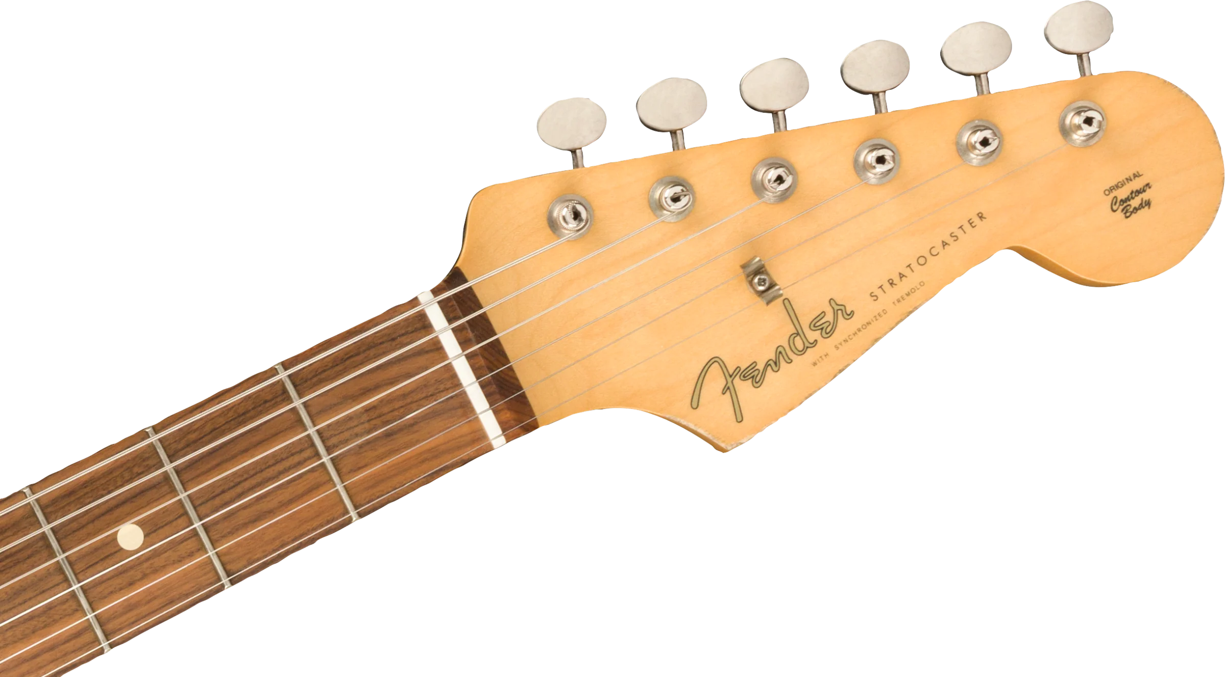 Fender Vintera Road Worn '60s Stratocaster Firemist Gold With Gig Bag - Image 6
