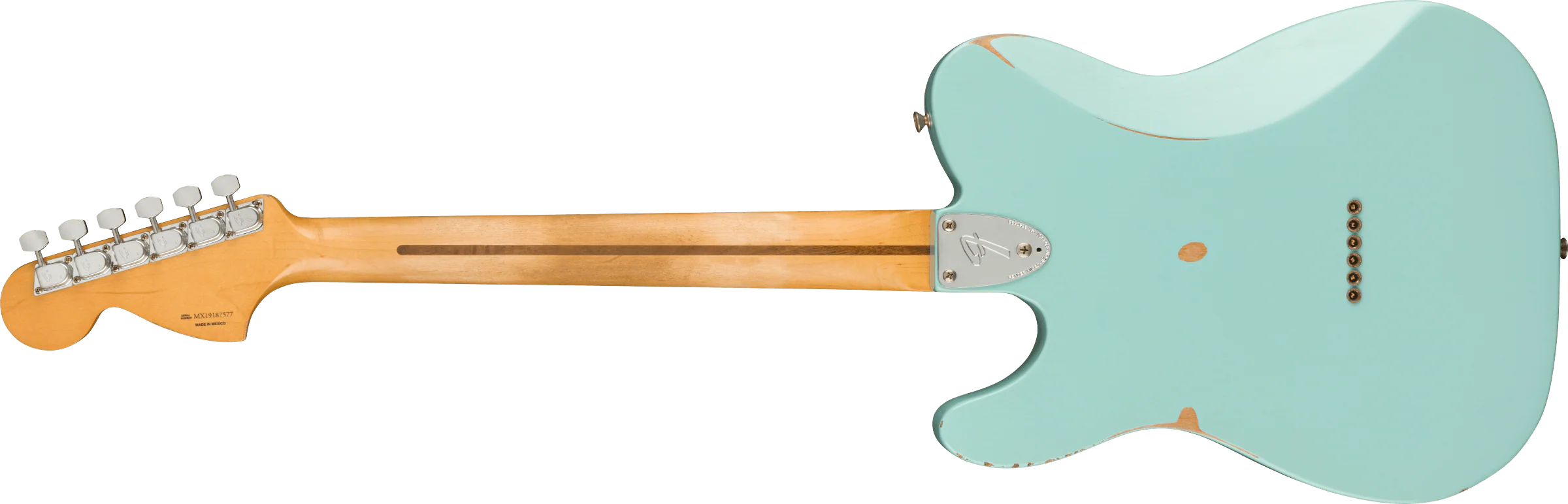 Fender Vintera Road Worn '70s Telecaster Deluxe Daphne Blue With Gig Bag - Image 3