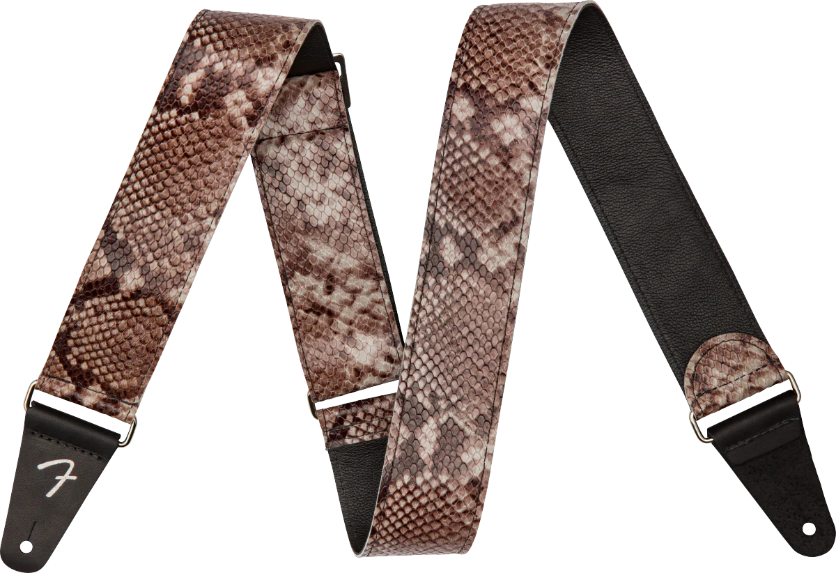 Fender Wild Faux Snakeskin Leather Strap 2"