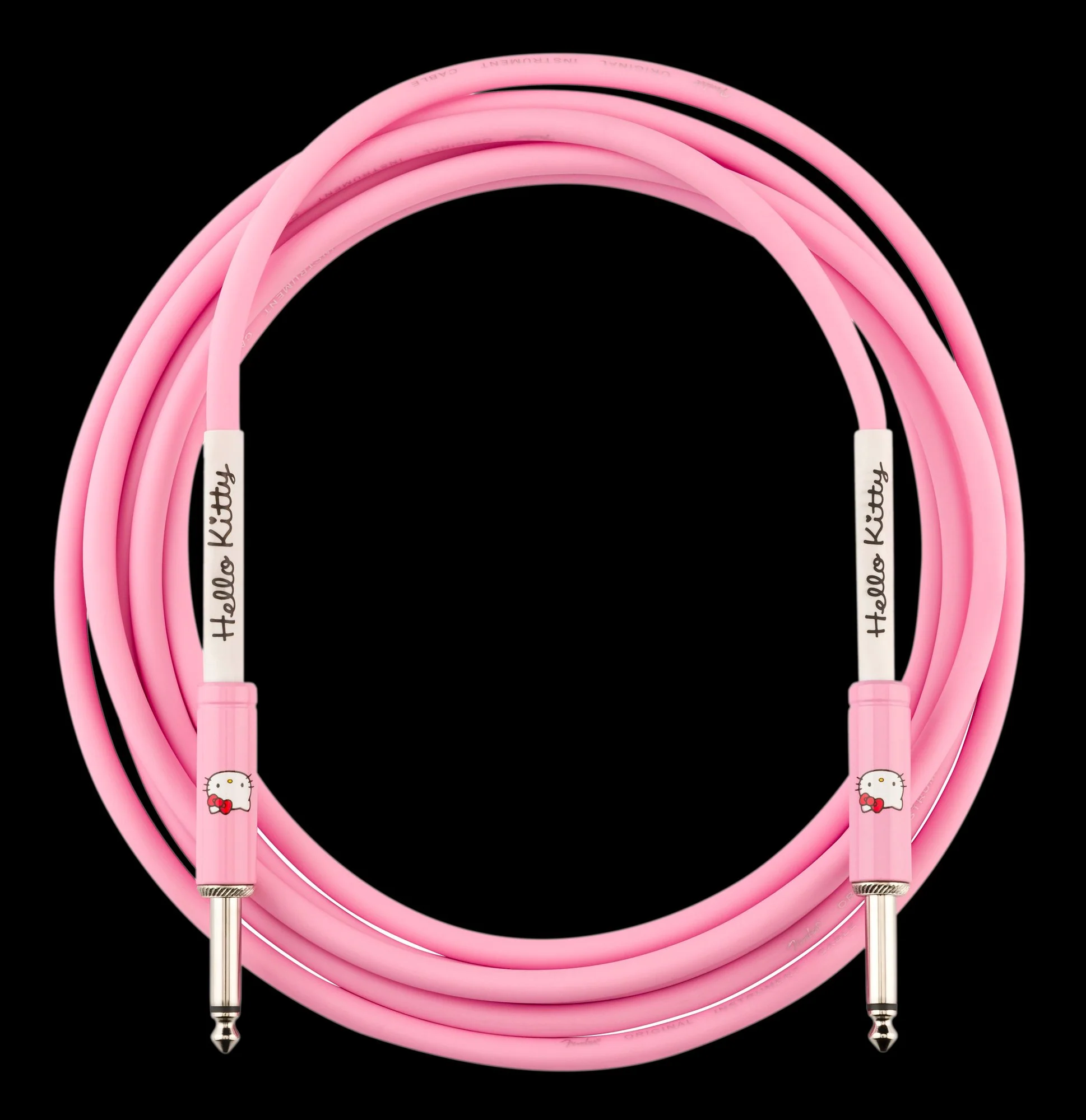 Fender x Hello Kitty 10-ft. Pink Instrument Cable