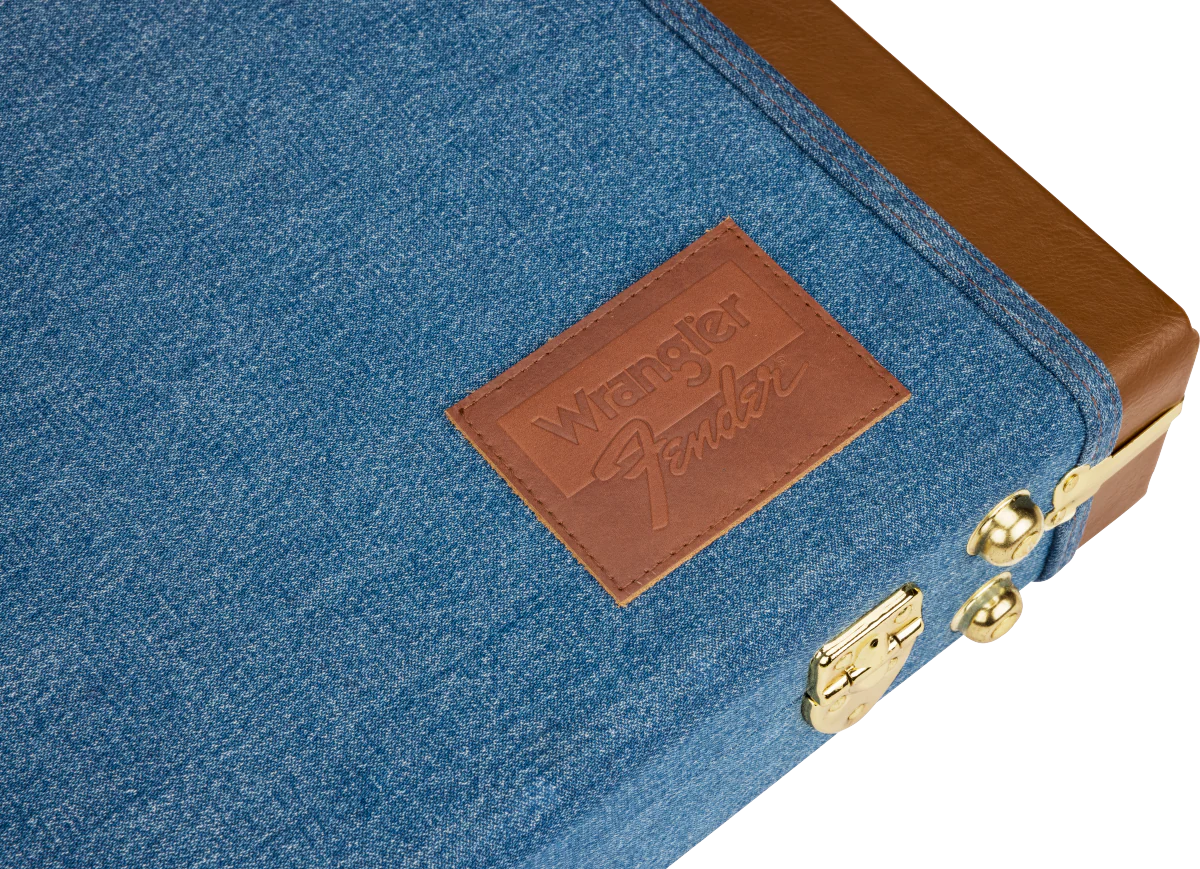 Fender x Wrangler Limited Edition Denim Case Indigo Stratocaster Telecaster - Image 5