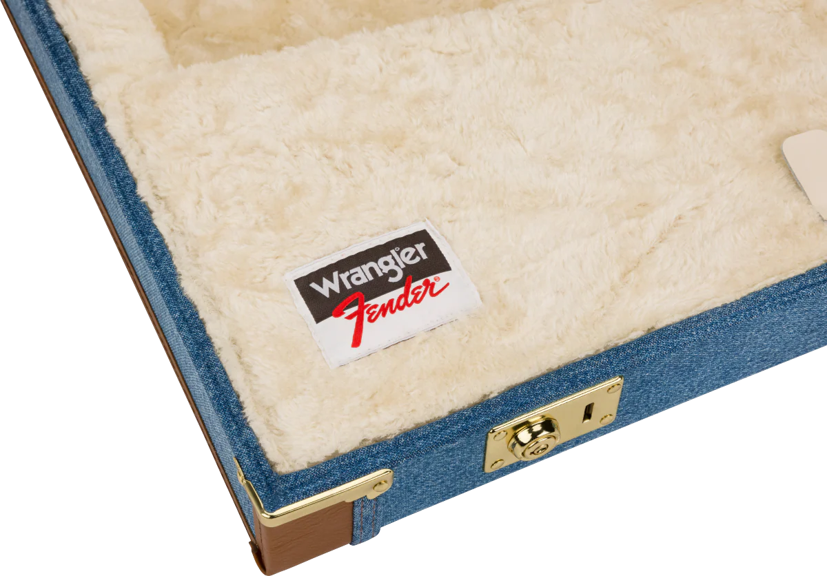 Fender x Wrangler Limited Edition Denim Case Indigo Stratocaster Telecaster - Image 7