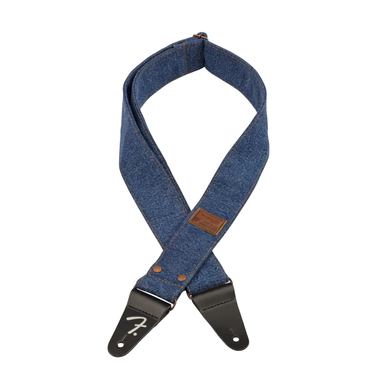 Fender x Wrangler Riveted Denim Strap Indigo
